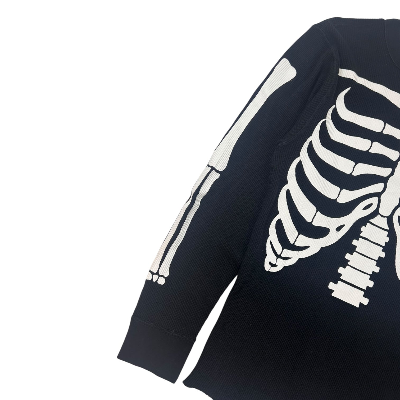 Supreme Hanes Bones Thermal Crew Black