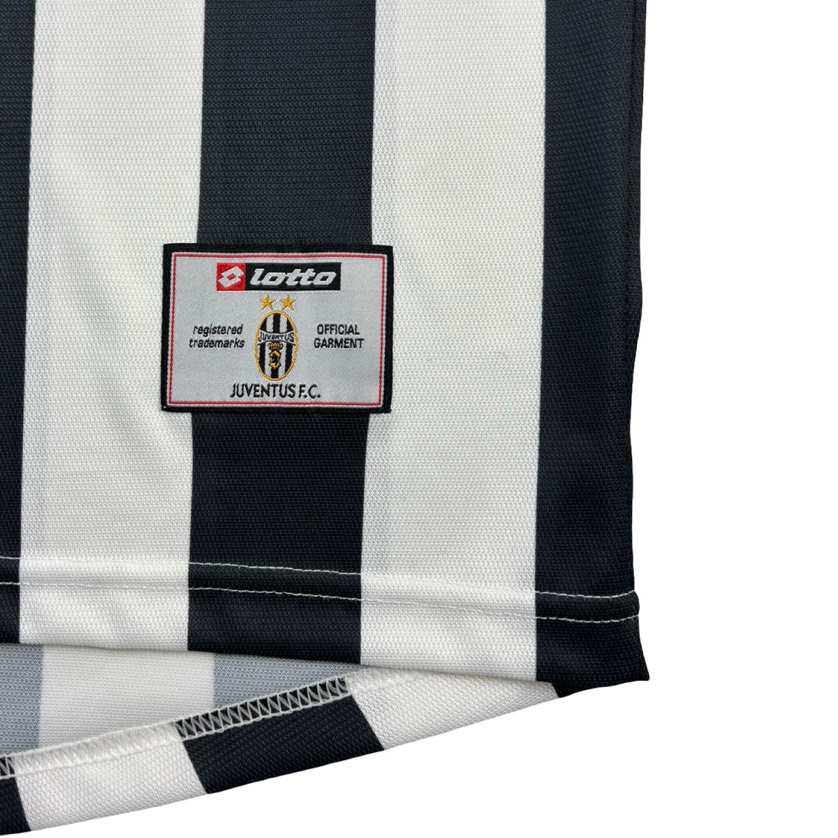 ‘01 Lotto Juventus Salas Home Jersey Black/White