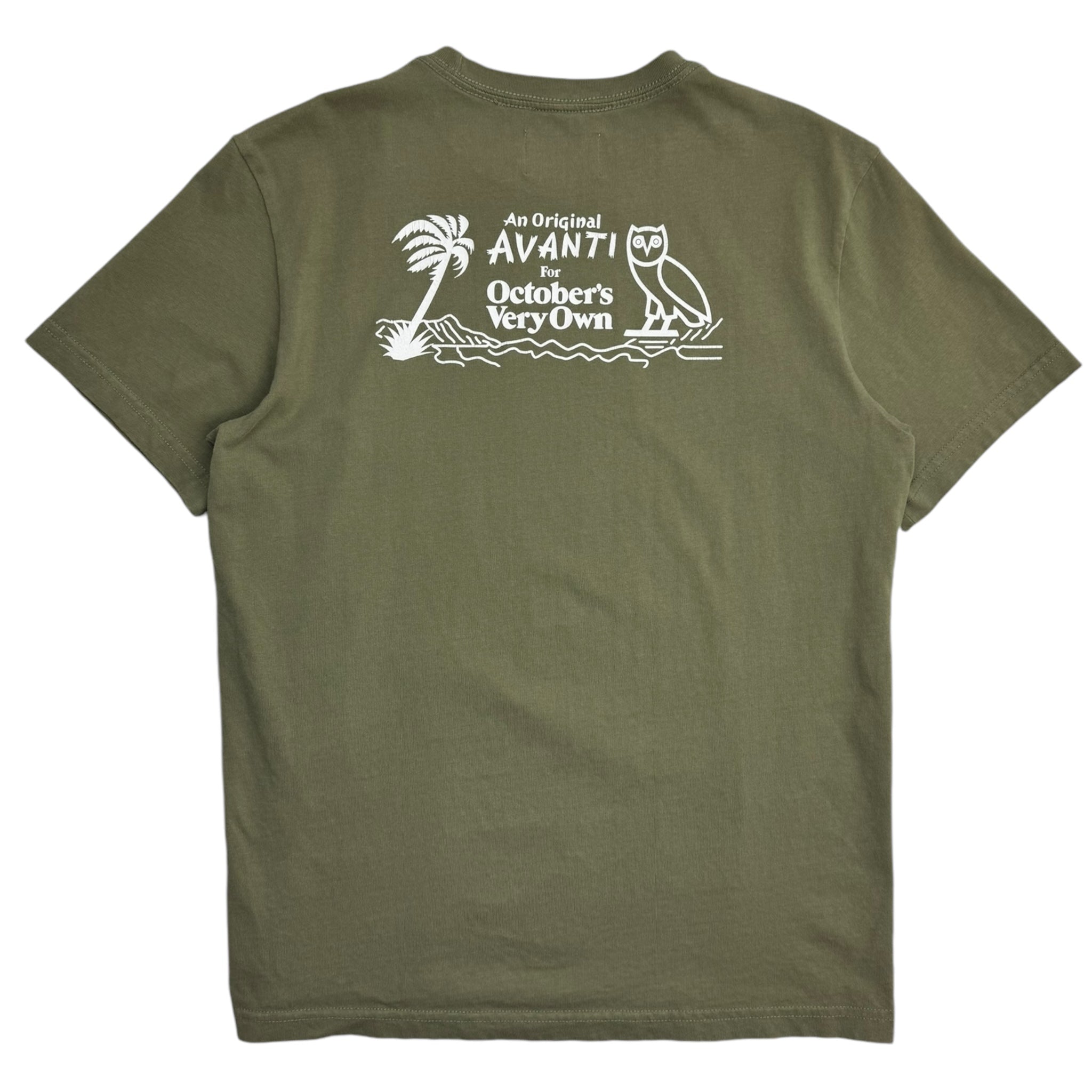 OVO X Avanti Tiger Tee Green