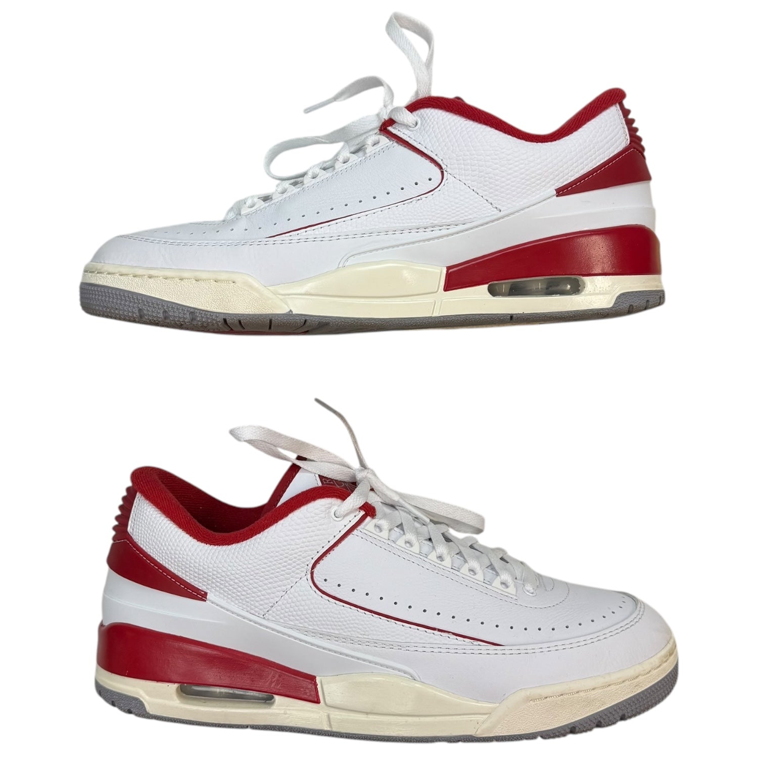 Jordan 2/3 White/ Varsity Red (Used)