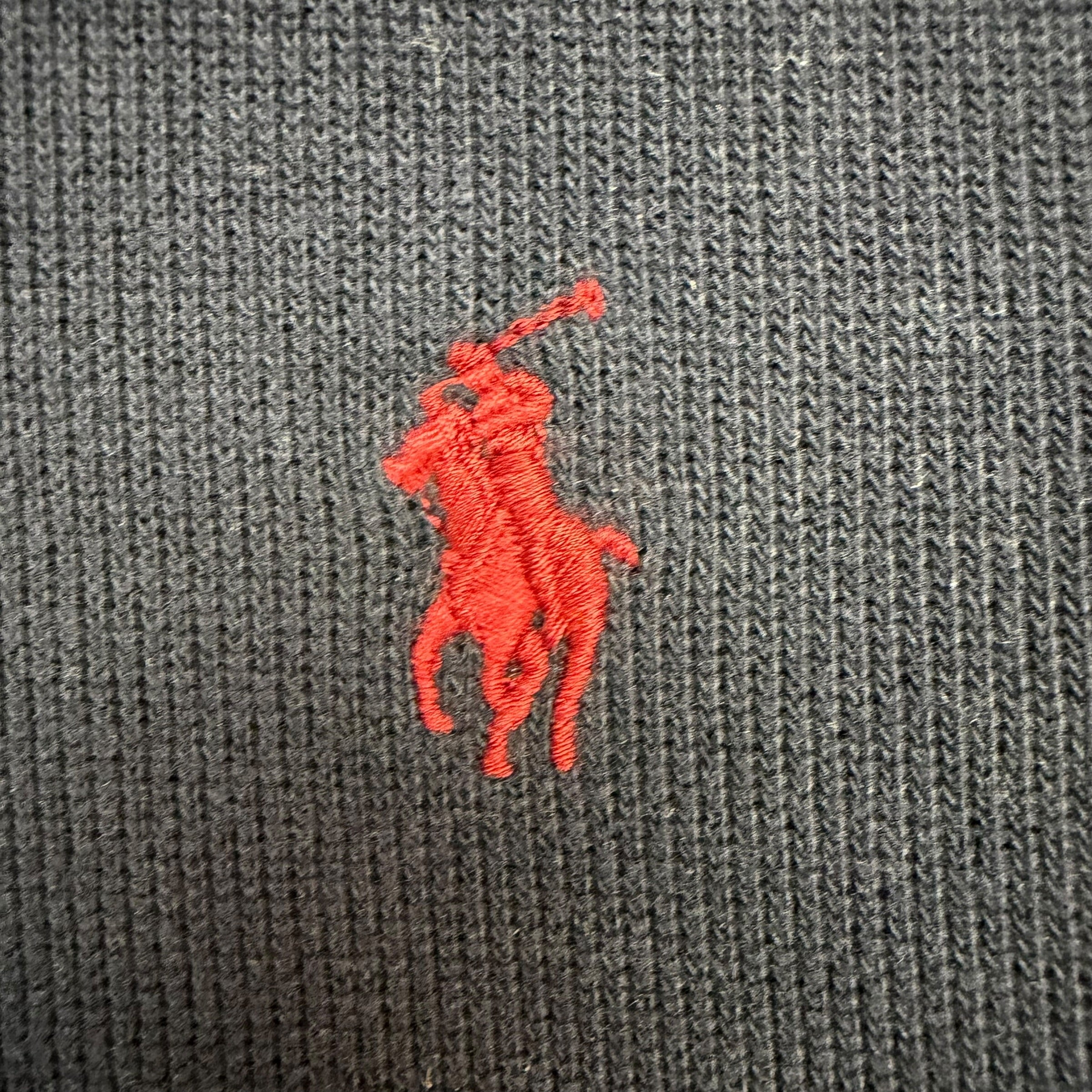 Vintage Polo Ralph Lauren Quarter Zip Sweater Navy Blue
