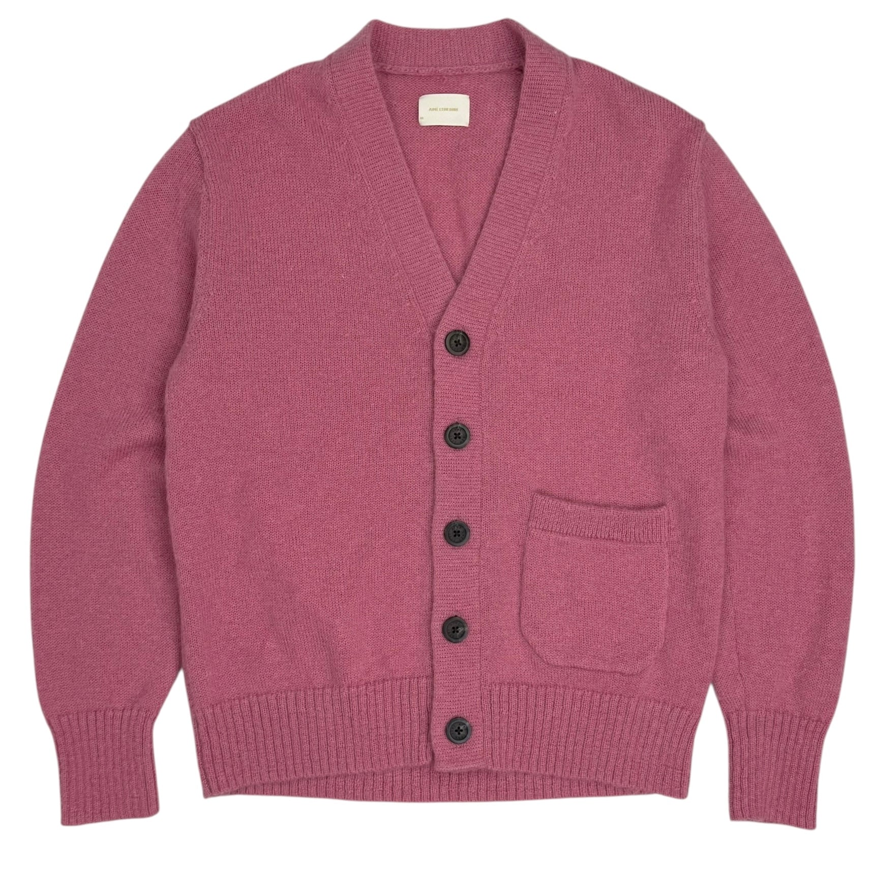 Aimé Leon Dore Mohair Cardigan Heather Rose