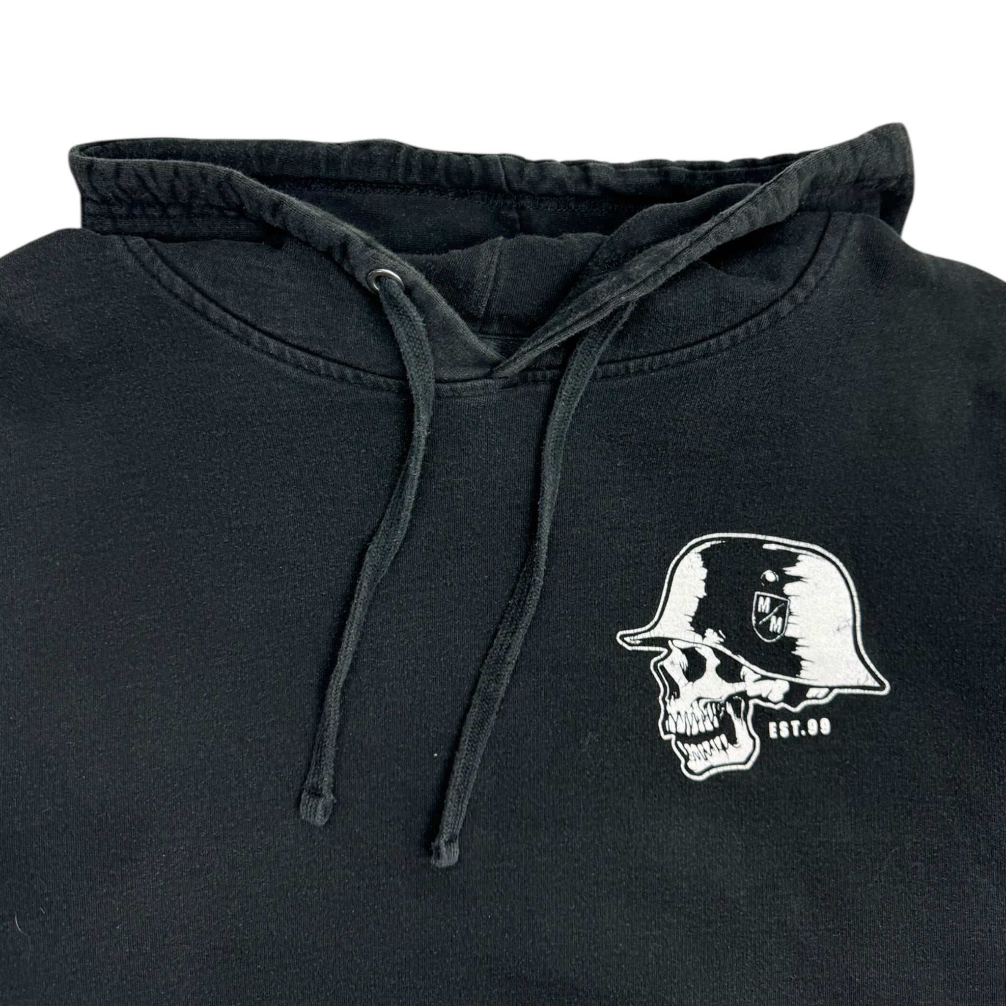 Vintage Y2K Metal Mulisha Hoodie Black