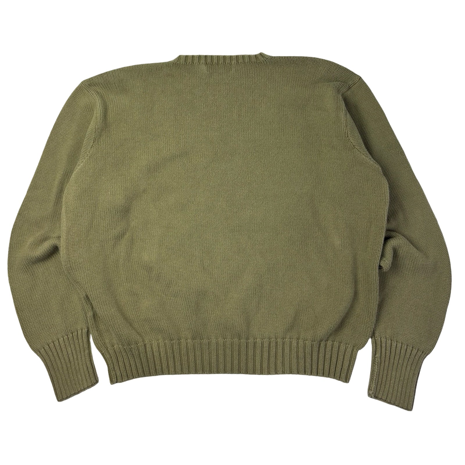 Vintage Polo Ralph Lauren Knit Crewneck Green