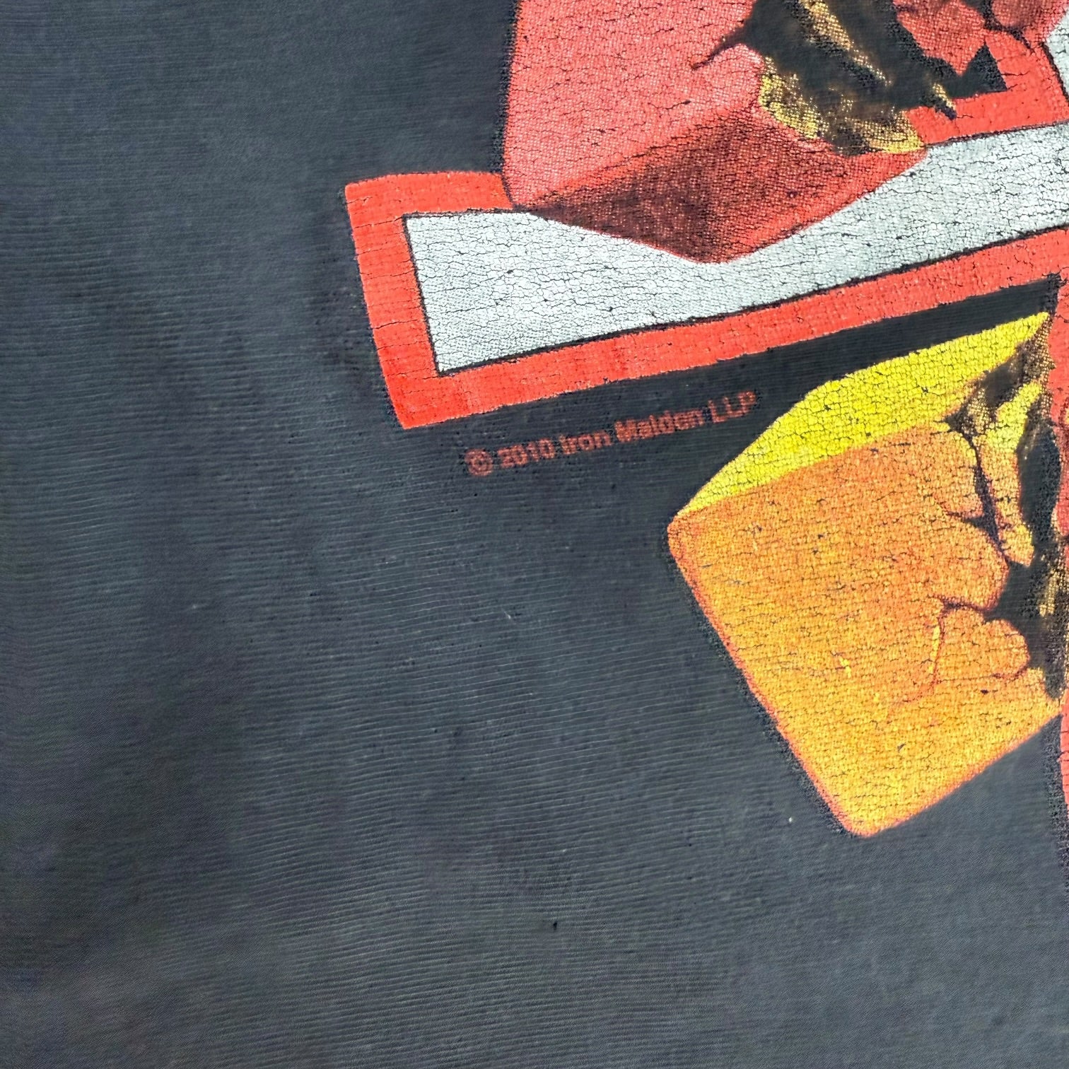 2010 Iron Maiden Canada The Final Frontier Tour Tee Black