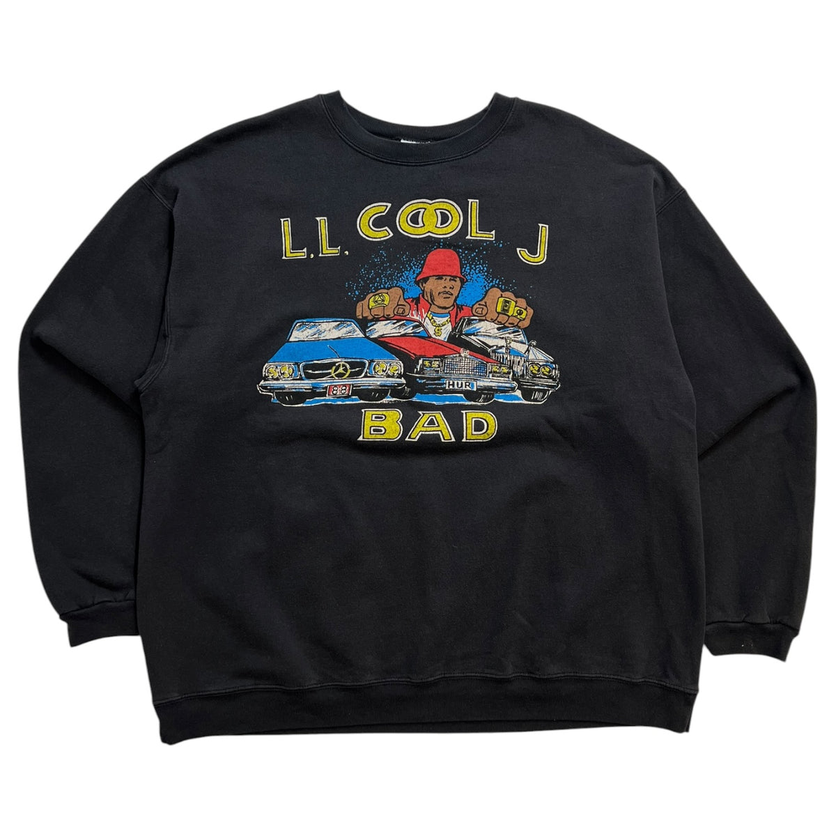 Vintage LL Cool J “Bad” Crewneck Sweatshirt Black
