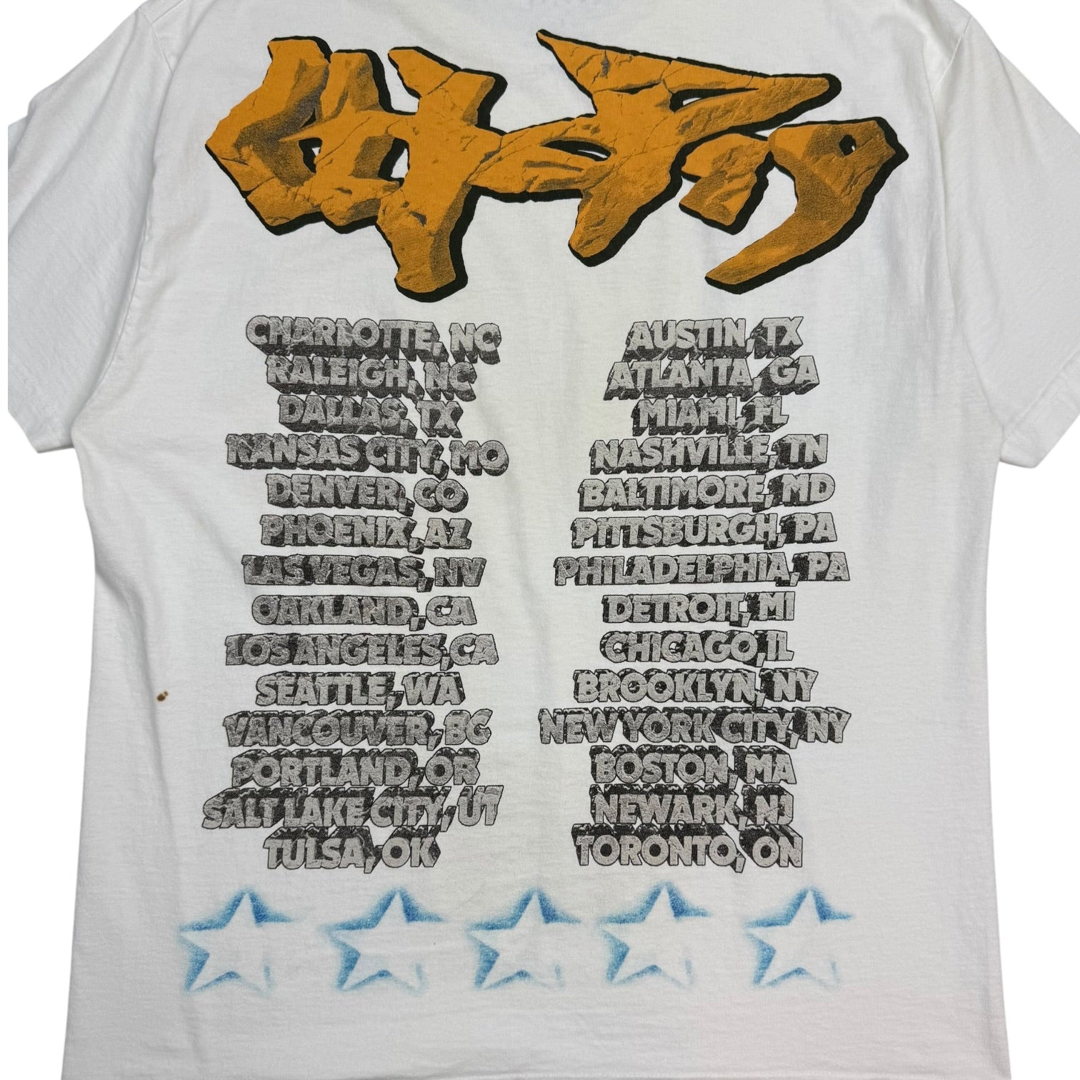 Travis Scott Circus Maximus Tee White