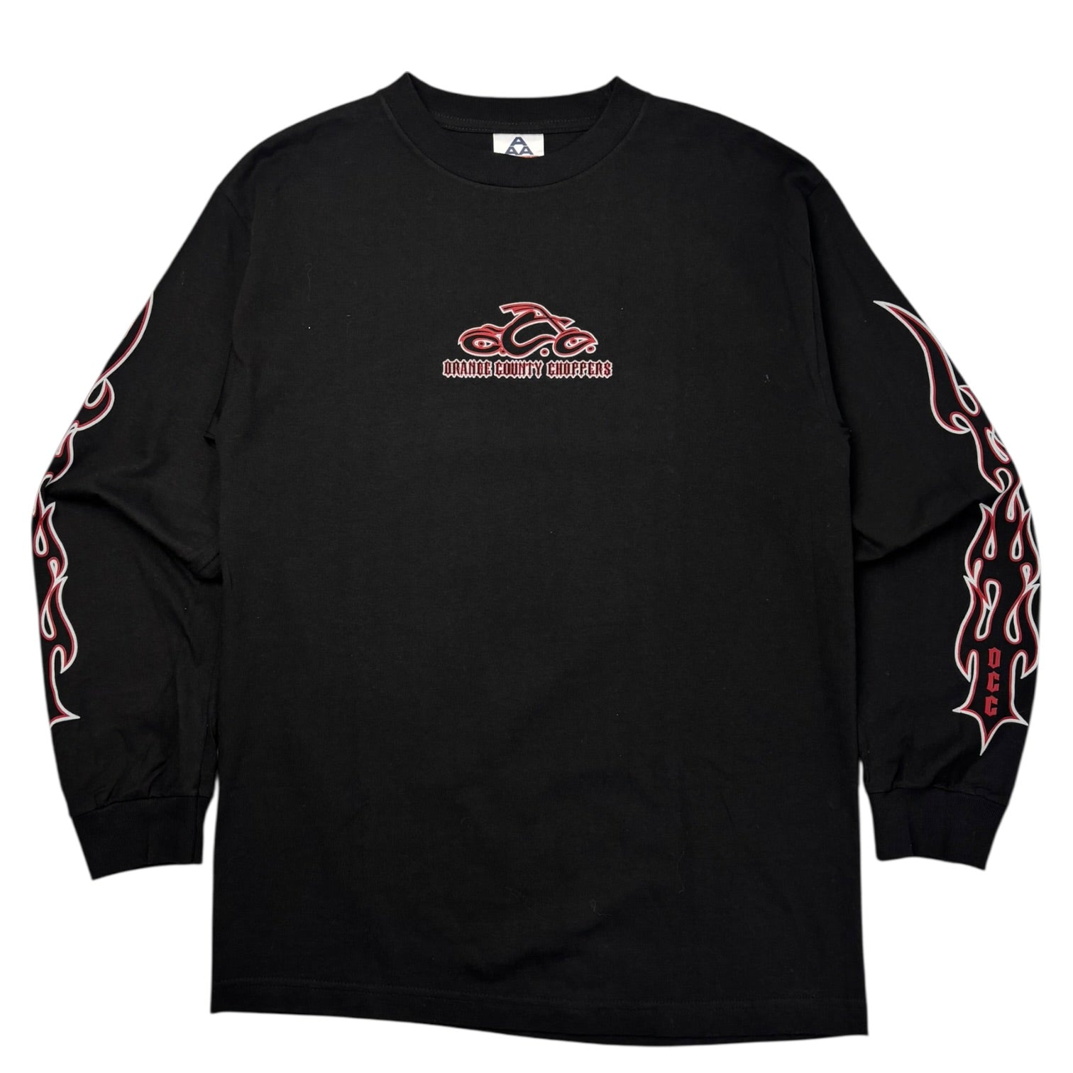 Vintage Y2K Orange County Choppers Flame Longsleeve Shirt