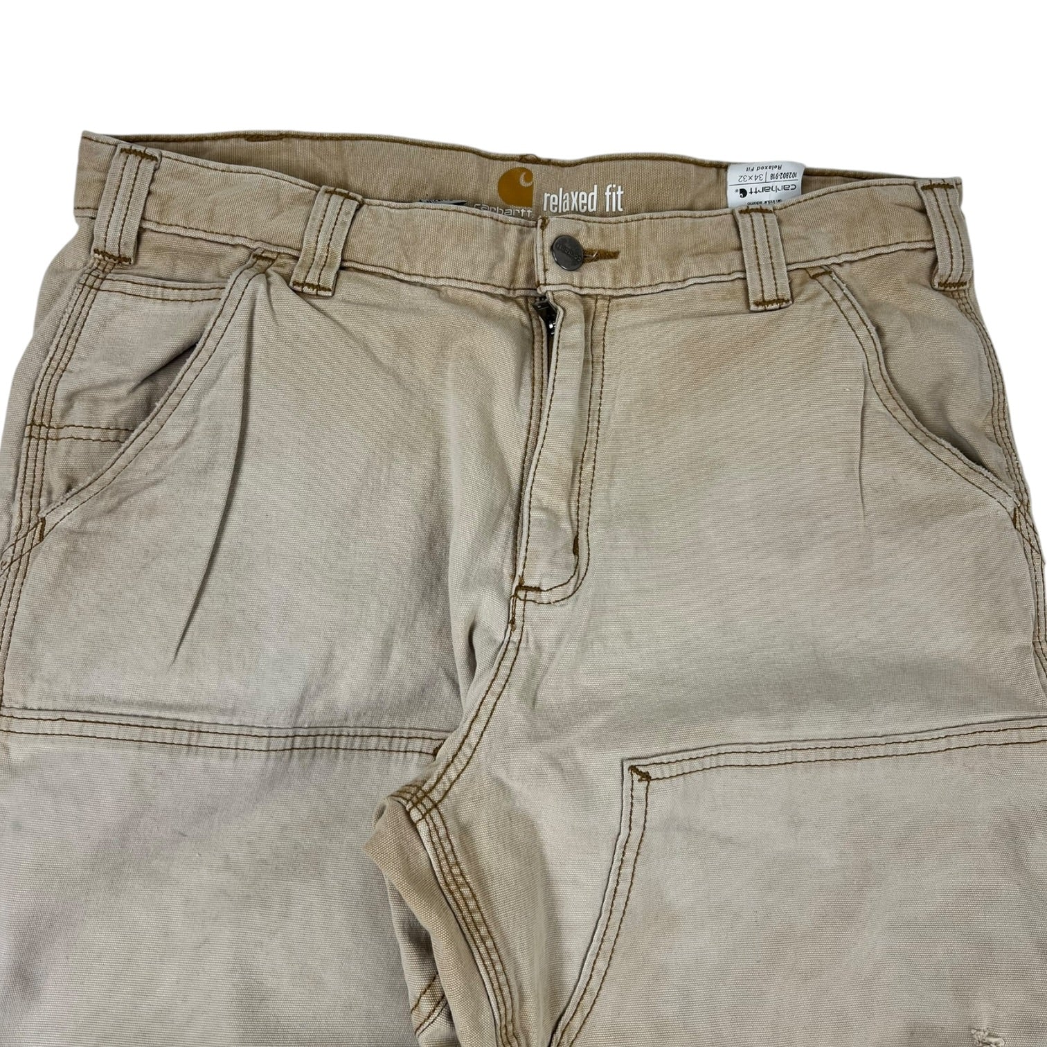 Carhartt Tan Double Knee Utility Pants