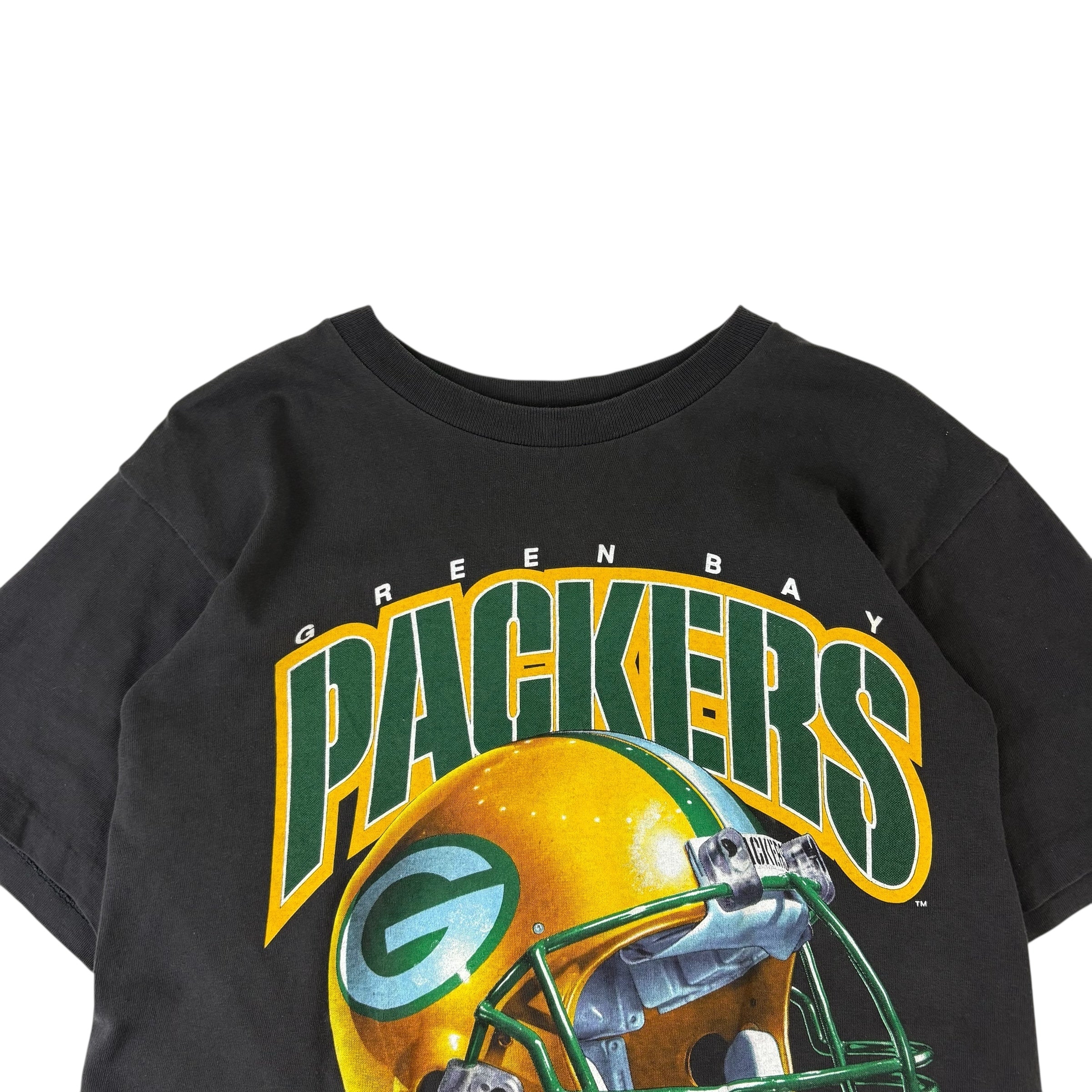 Vintage Green Bay Packers T-Shirt Black