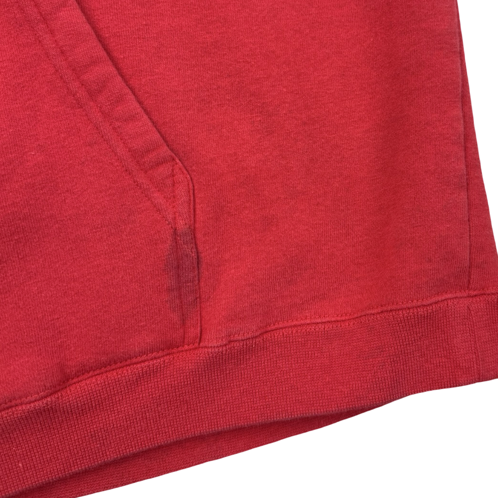 Y2K No Fear Flame Sleeve Hoodie Red