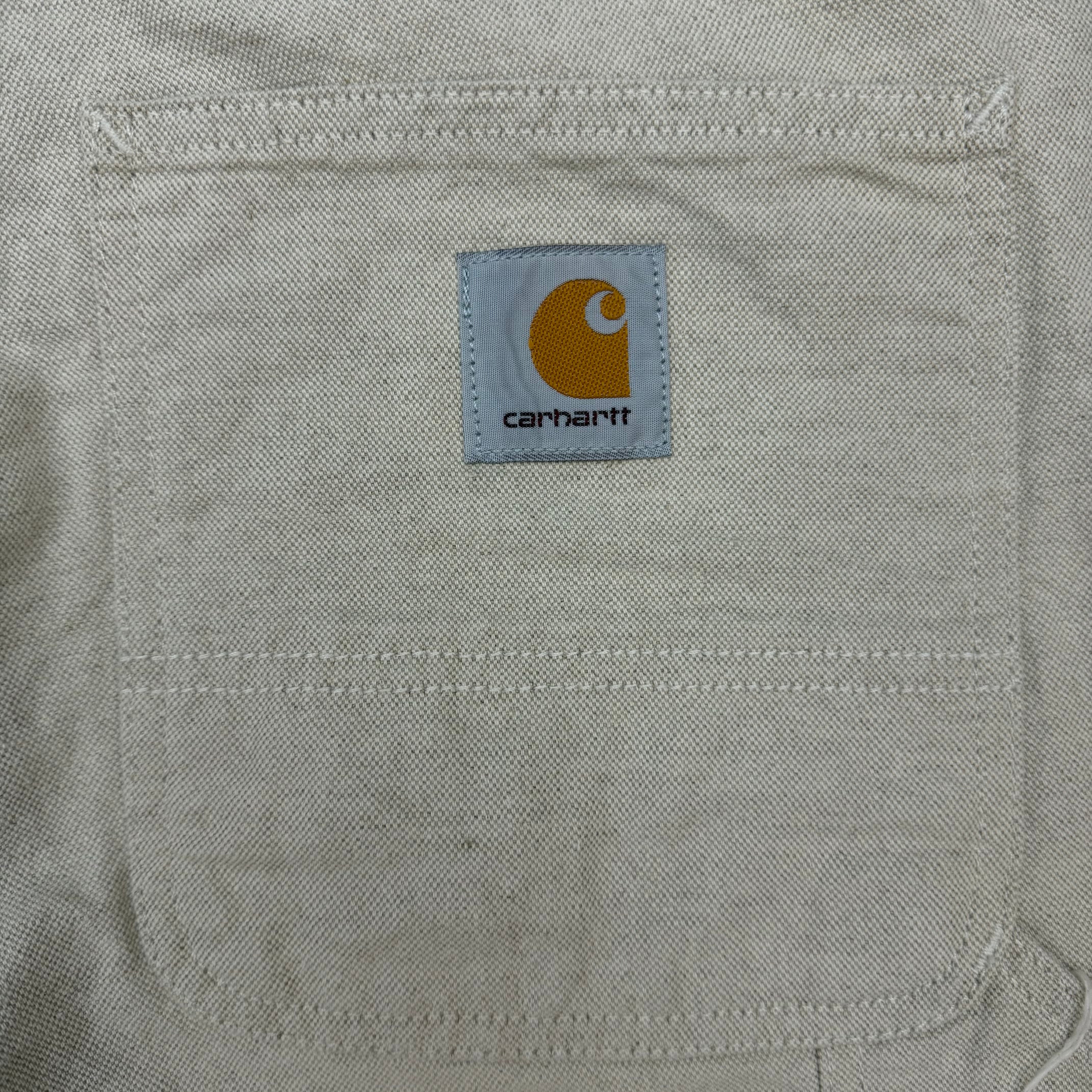 Carhartt WIP Walter Linen Double Knee Pant Beige