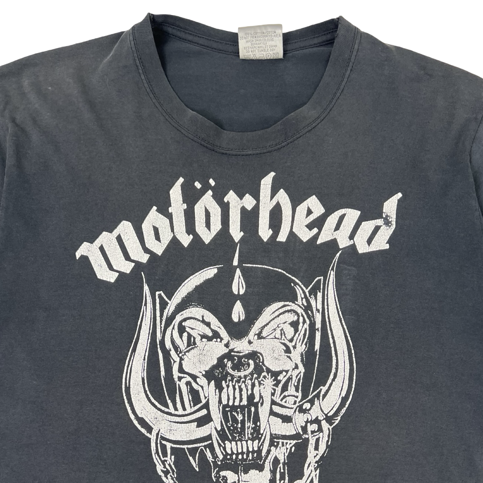 Vintage Motörhead England “War Pig” Mascot T-Shirt Black