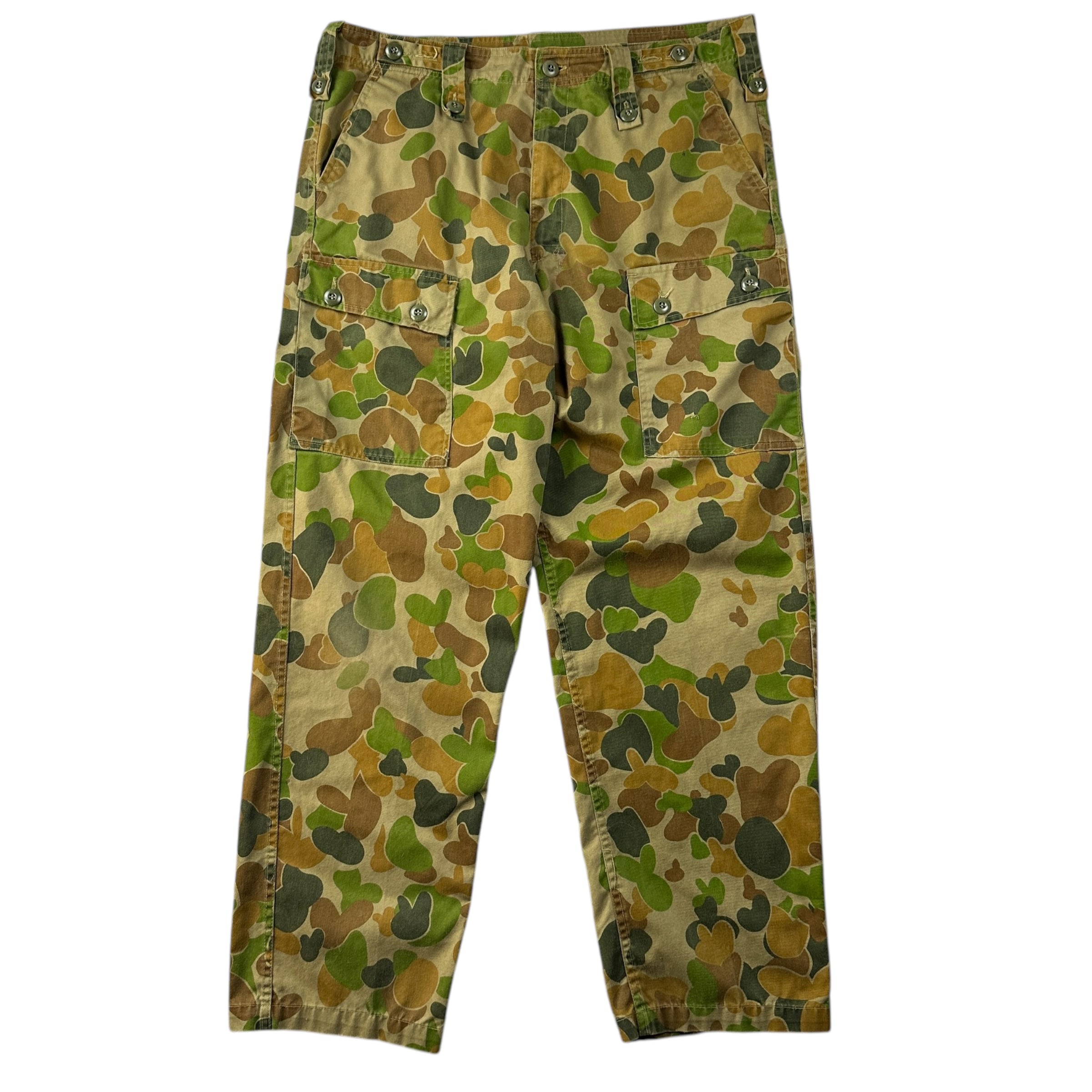 Vintage Military Camo Cargos Brown/Green