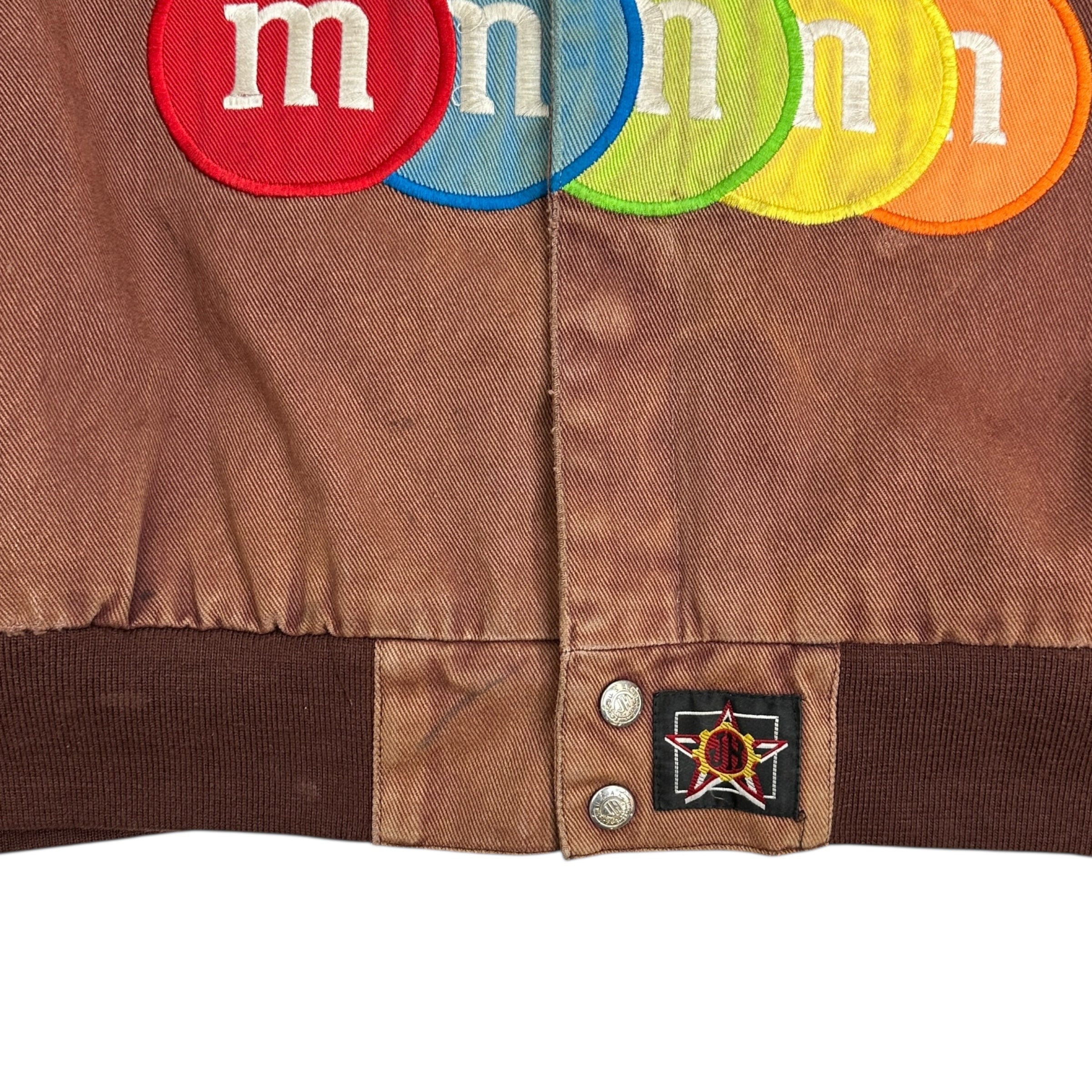 Vintage M&M’s Elliot Sander Racing Jacket Brown