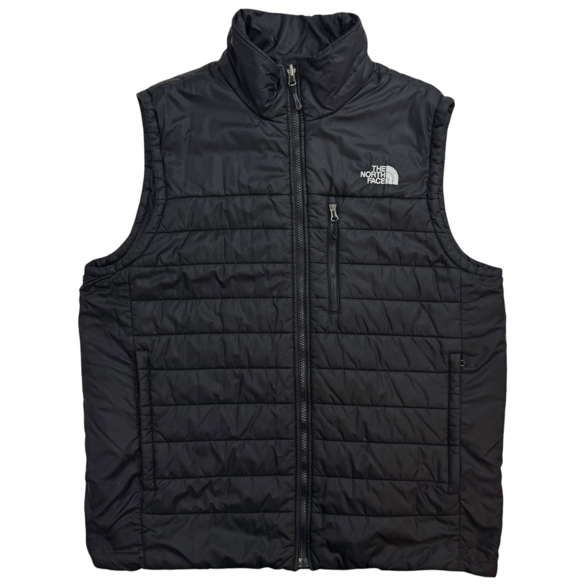 Vintage The North Face Puffer Vest Jacket Black