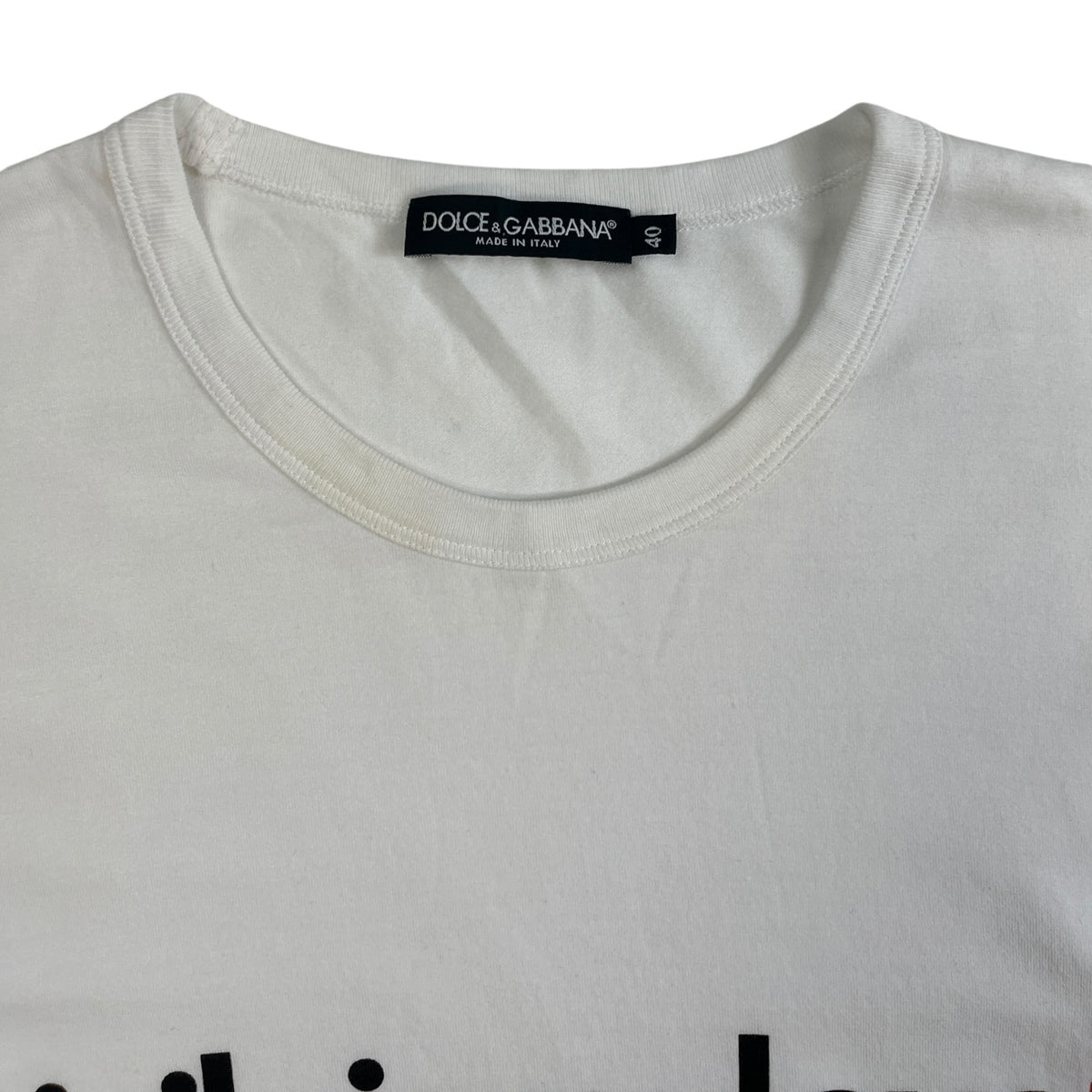 Dolce & Gabbana #sicilyismylove Printed Cotton T-Shirt