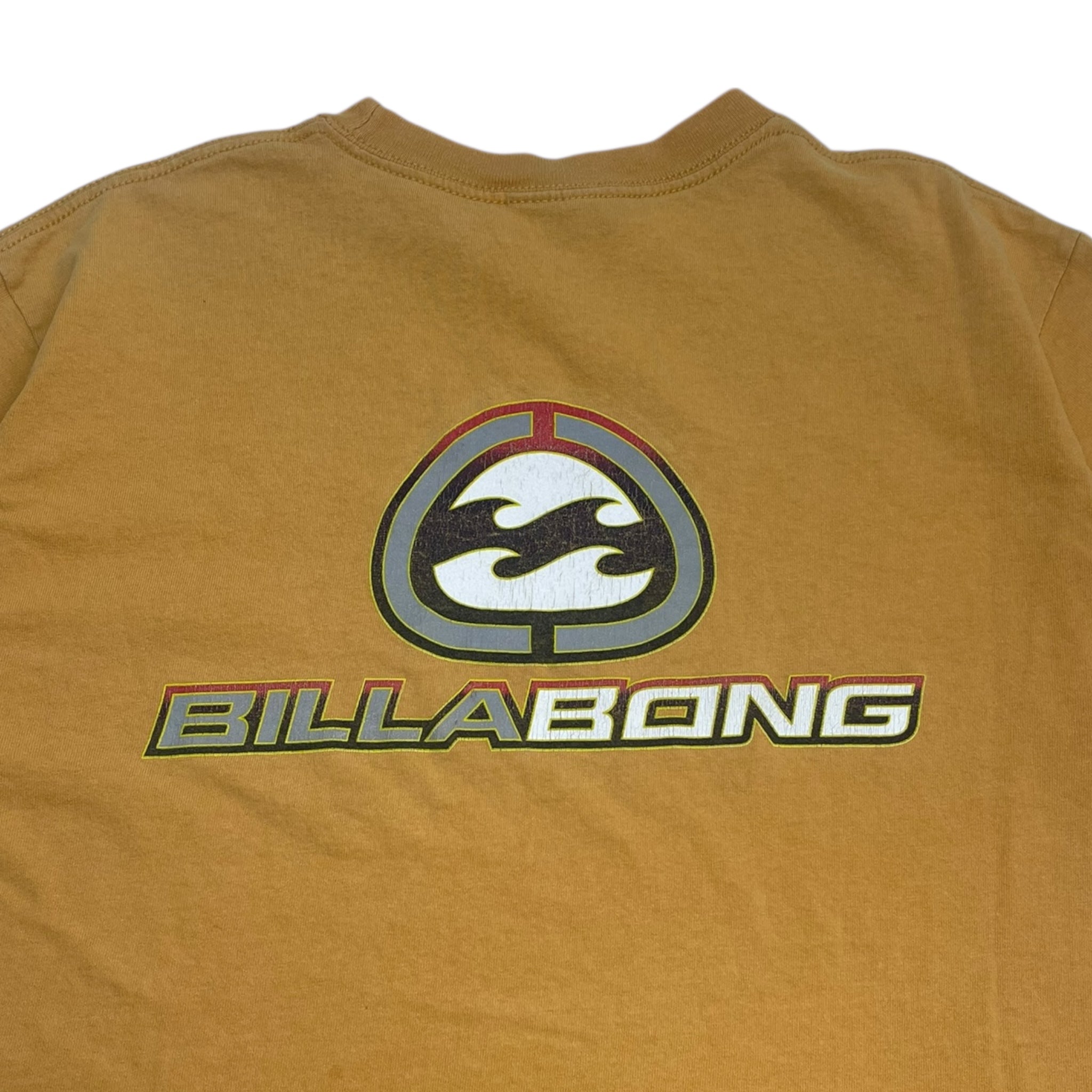 Vintage Billabong Surf Tee Mustard