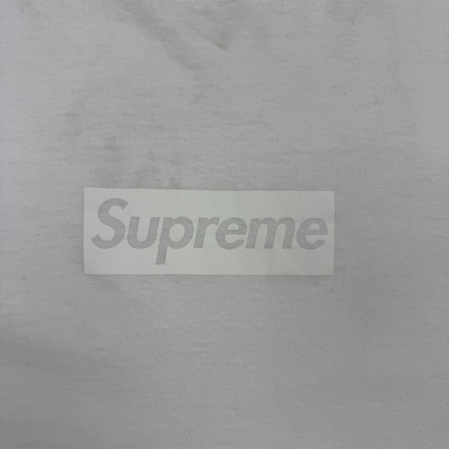 Supreme Tonal Box Logo Tee White