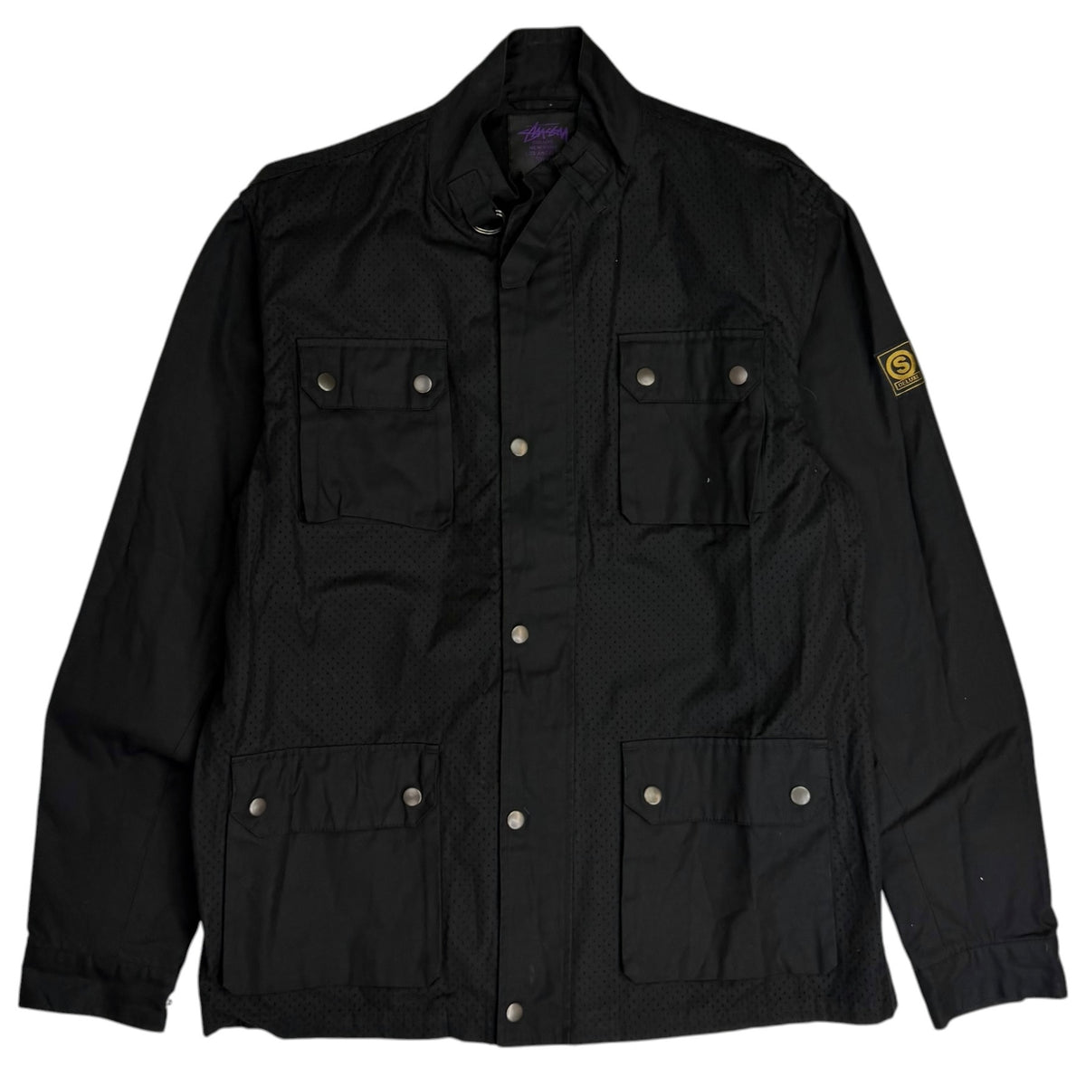 Vintage Stussy Deluxe Utility Jacket Black