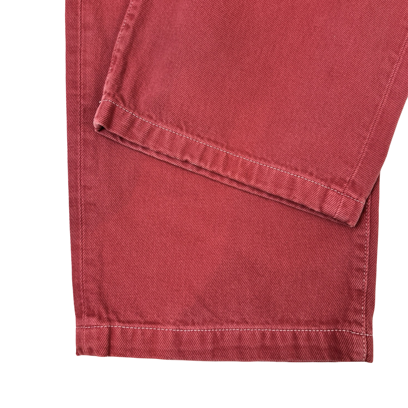 Carhartt WIP Landon Relaxed Wide-Leg Jeans Red