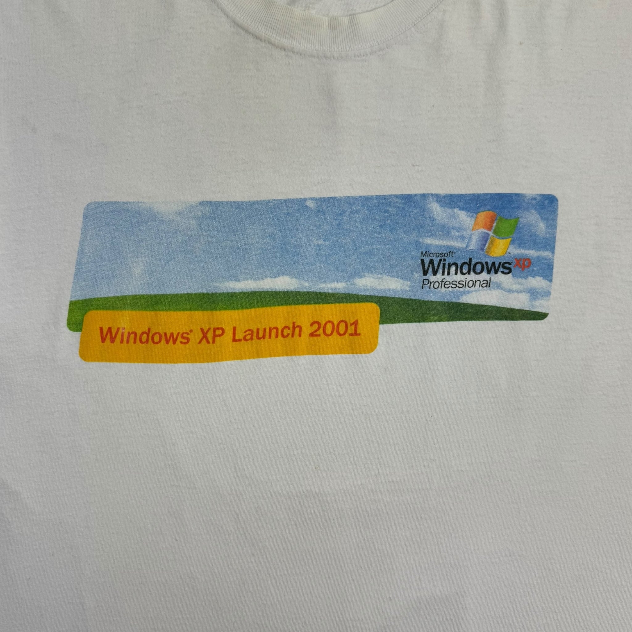 2001 Windows XP Launch Promo T-Shirt