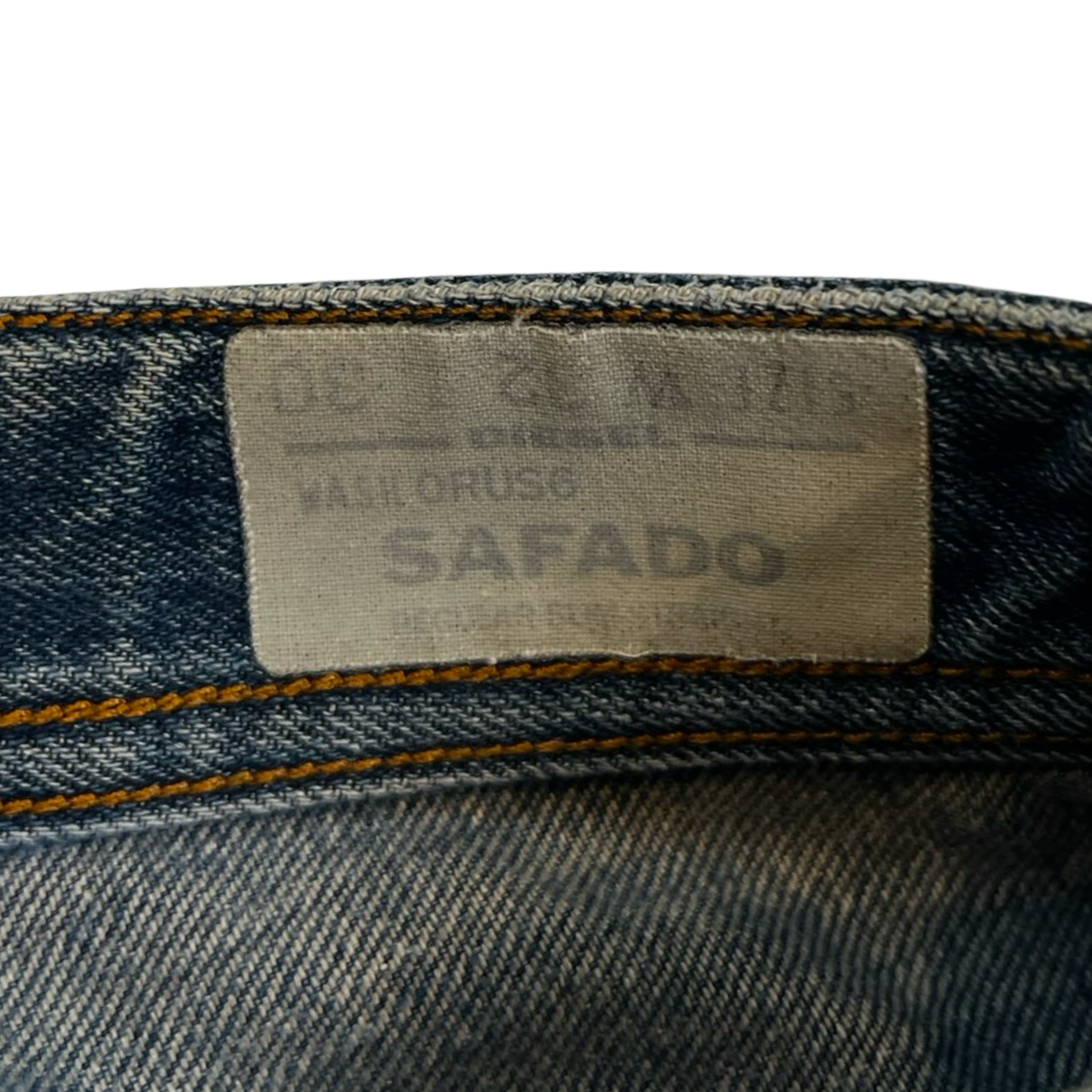 Vintage Diesel Industry Straight Leg Distressed Denim Jeans