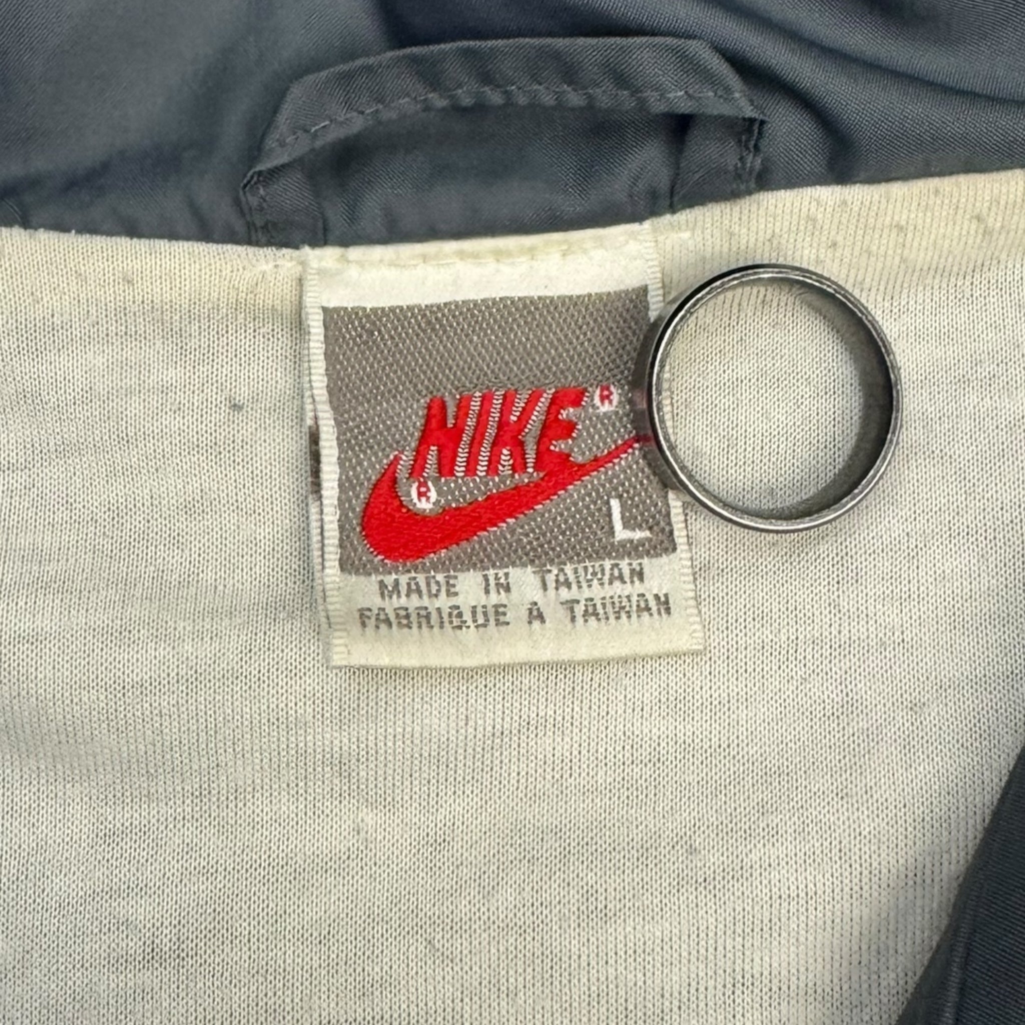 Vintage Nike Sleeve Embroidered Windbreaker