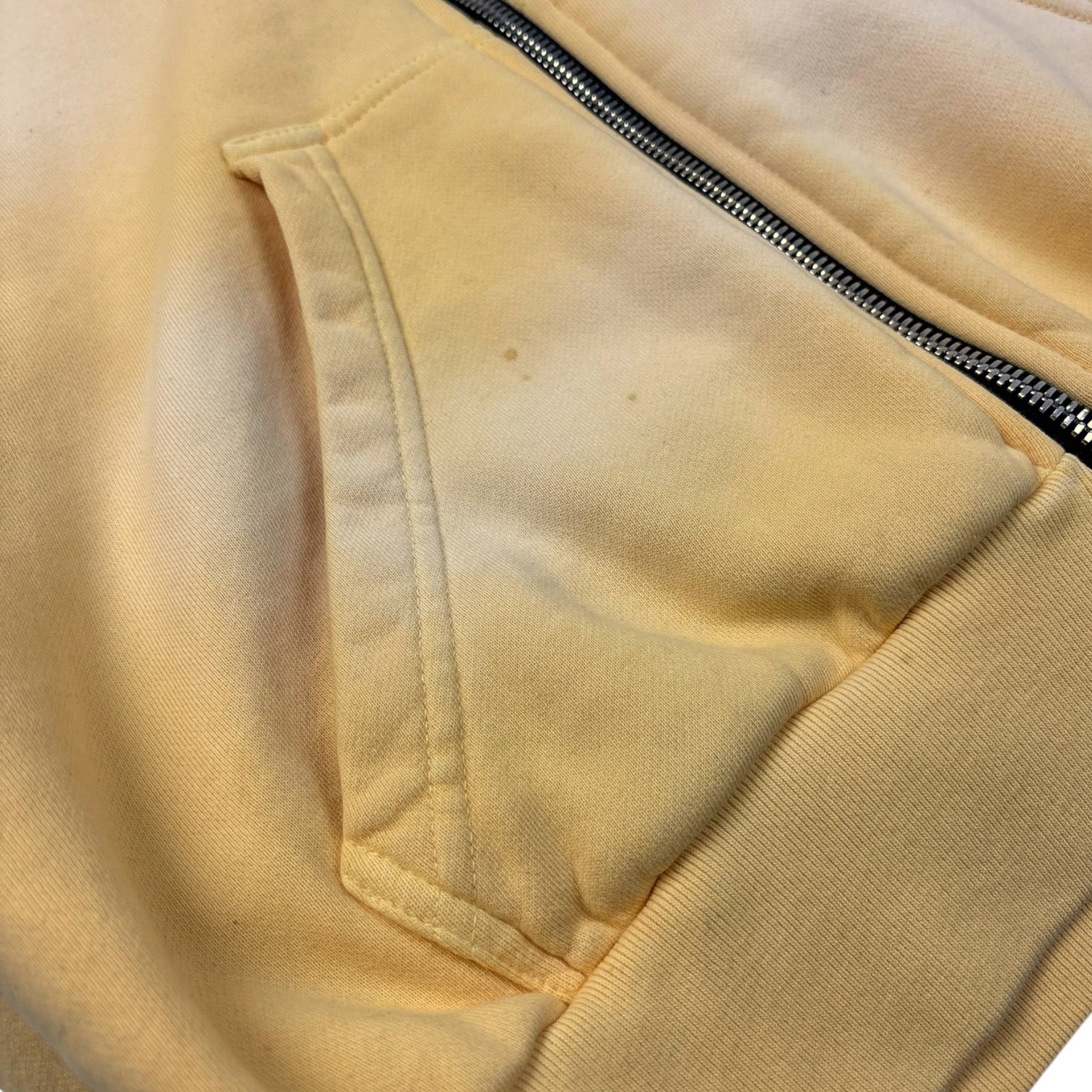 Hellstar Sports Zip Up Hoodie Yellow