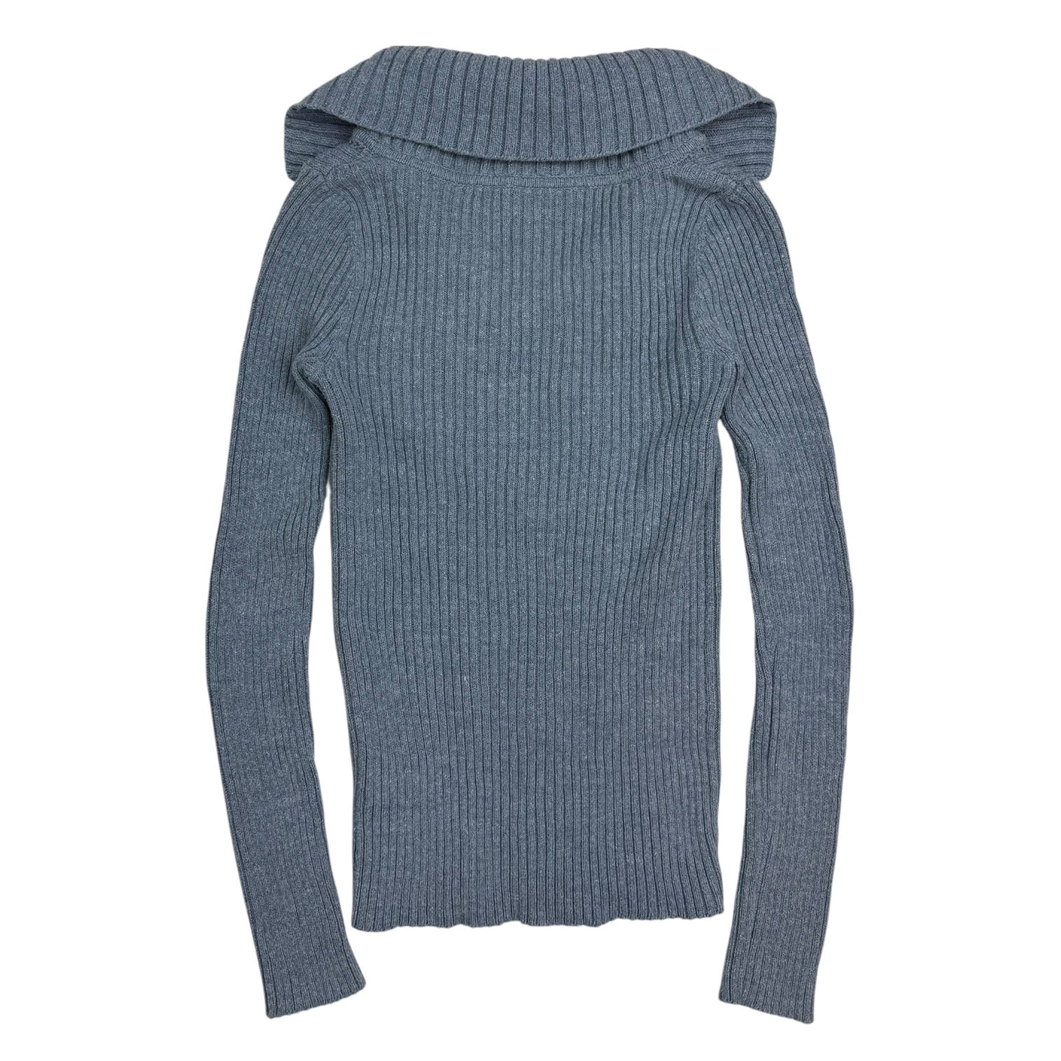 (W) Vintage DKNY Jeans Cable Knit Sweater Blue