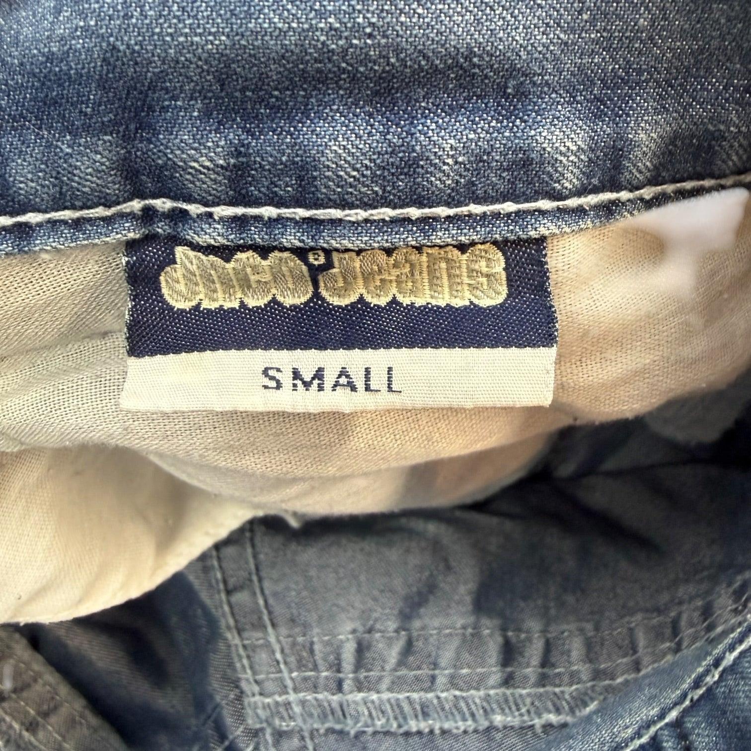 Vintage Y2K JNCO Jeans Kangaroo Wide Legs Pants Dark Wash