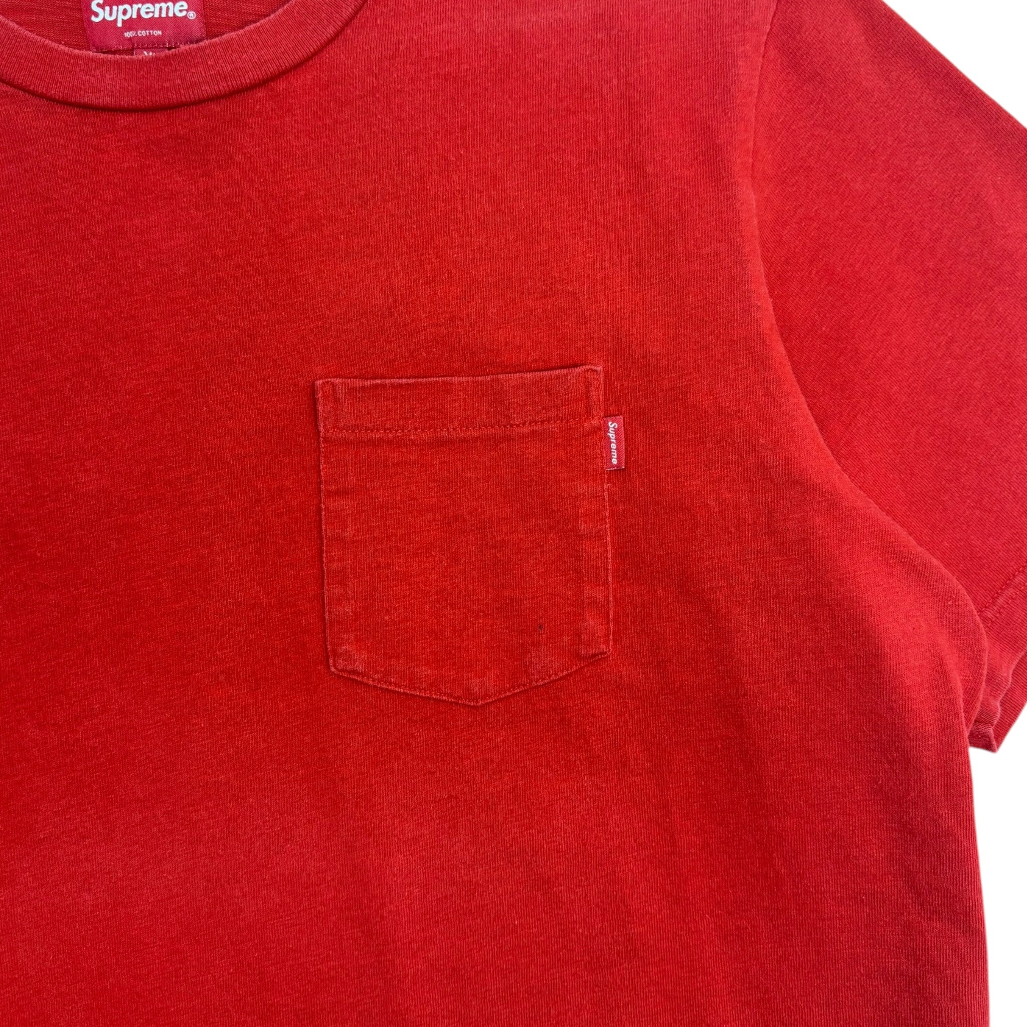 Supreme Pocket Tee Red