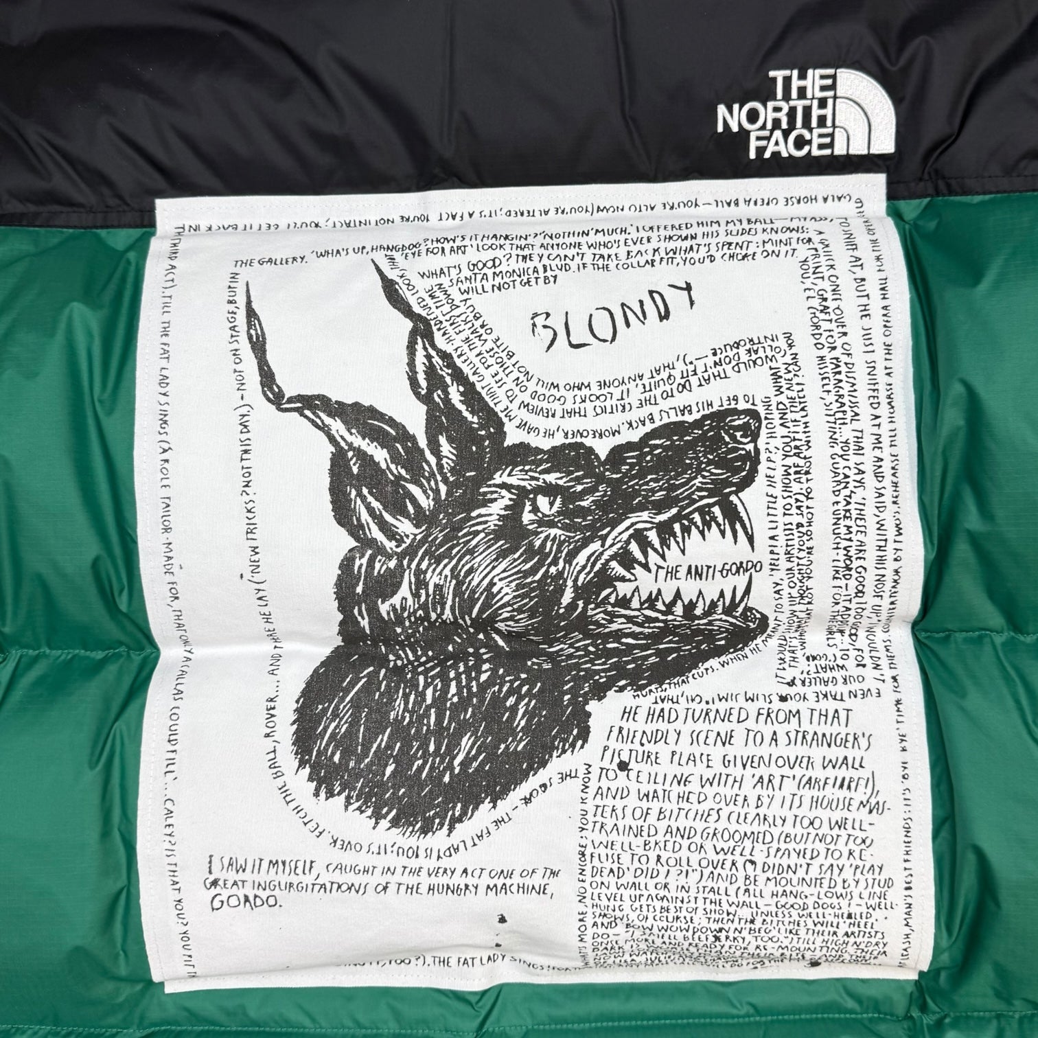 Supreme x The North Face Nuptse Jacket Green