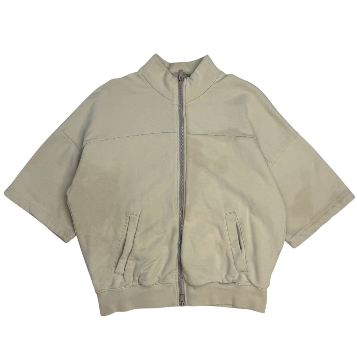 (Y) Fear Of God Kids Short Sleeve Zip Up Jacket Wheat
