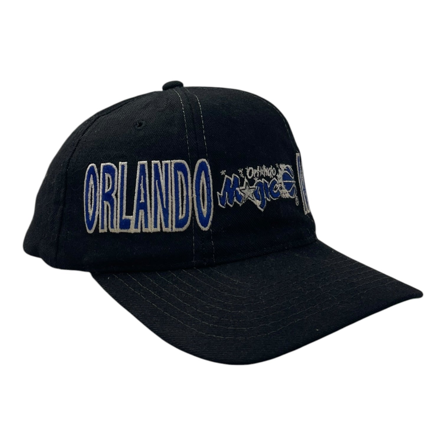 Vintage Orlando Magic Starter Snap Back Hat Black