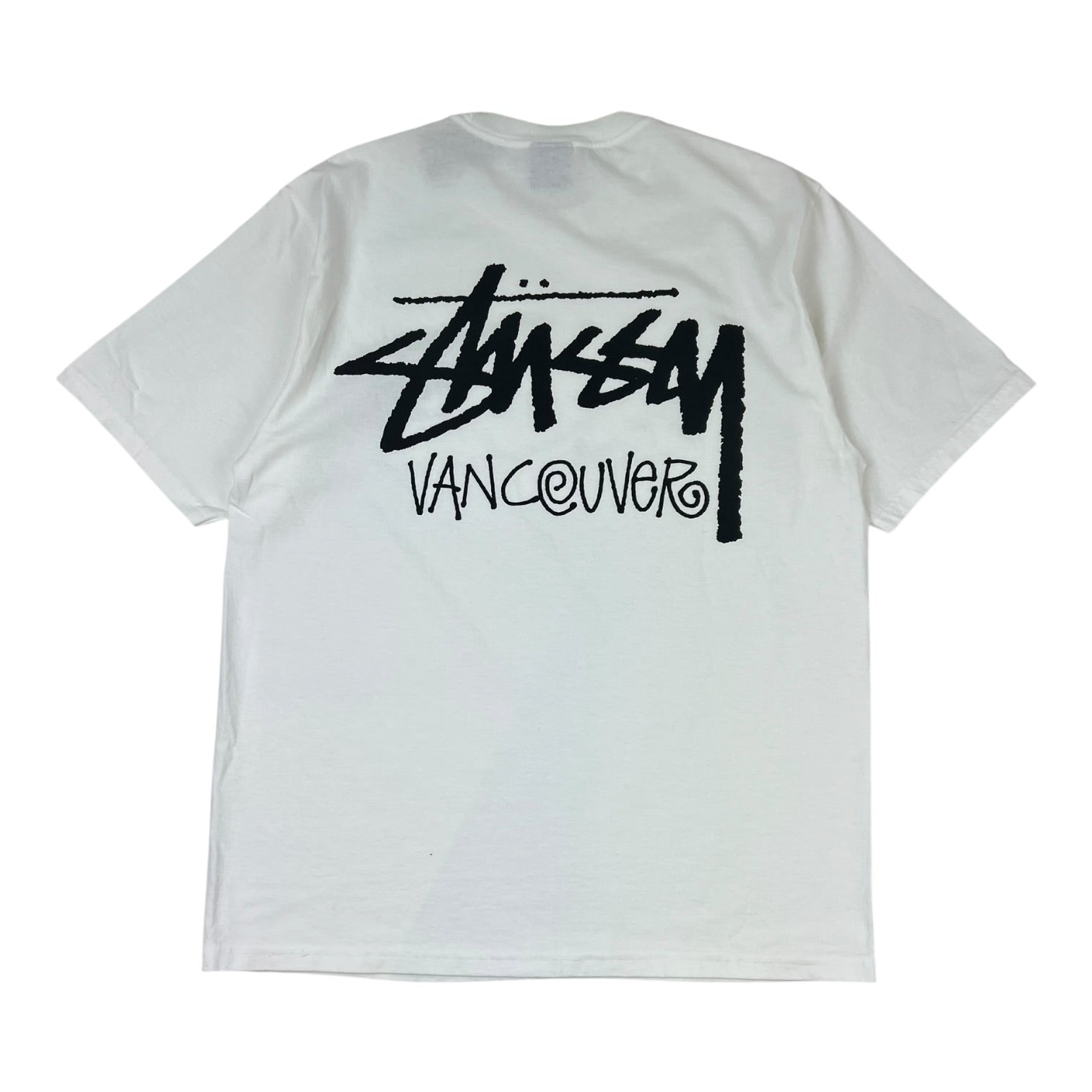 Stussy Stock Vancouver T-Shirt White