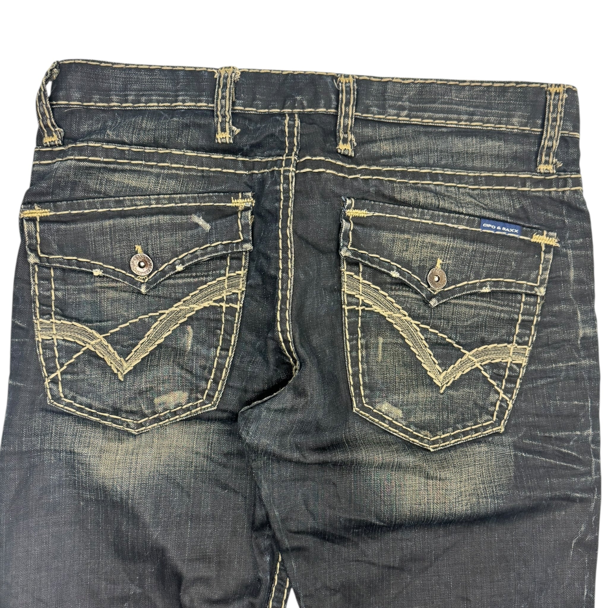 Y2K Cipo & Baxx Dark Wash Bottoms