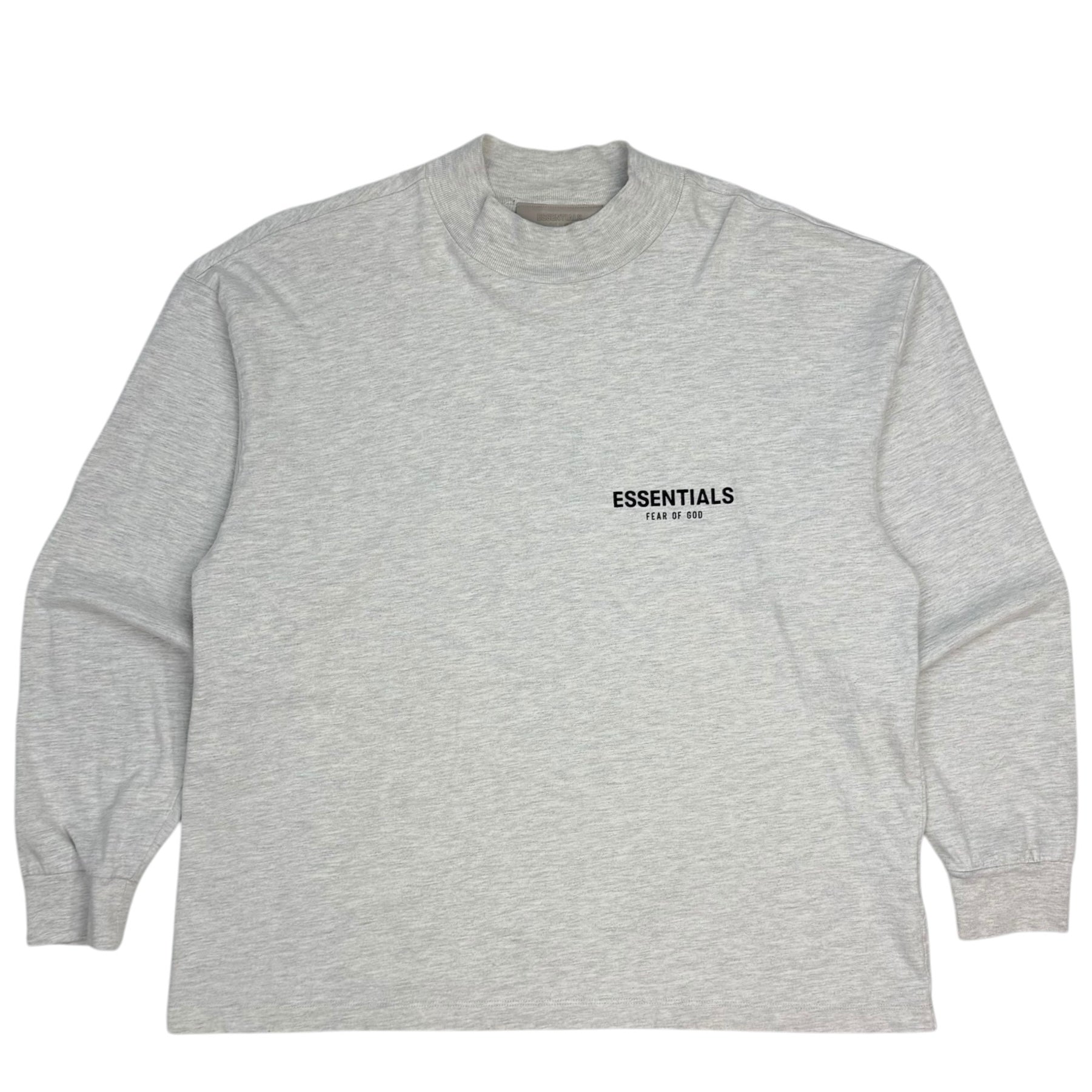 Fear Of God Essentials Longsleeve Tee Light Heather Grey