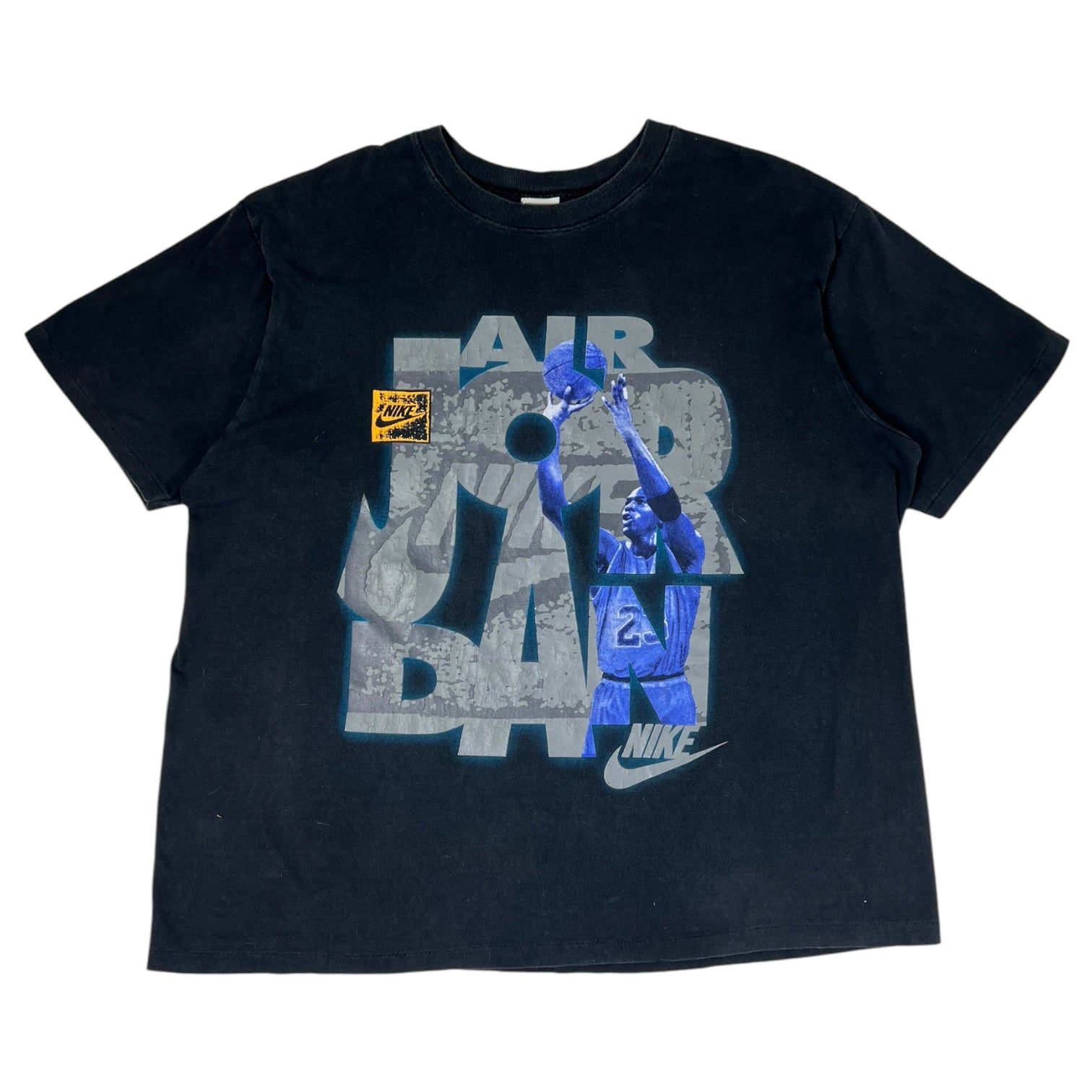 Vintage 90's Nike Air Jordan T-Shirt Black