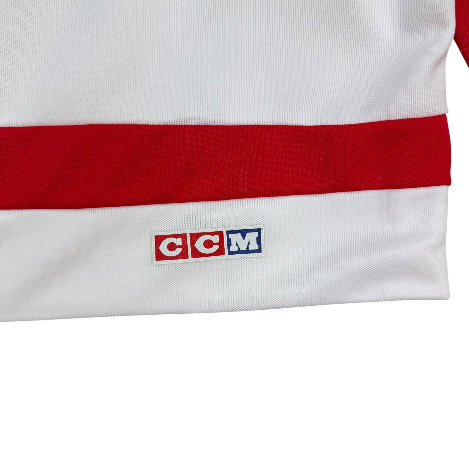 Vintage CCM Detroit Red Wings Away Jersey White/Red