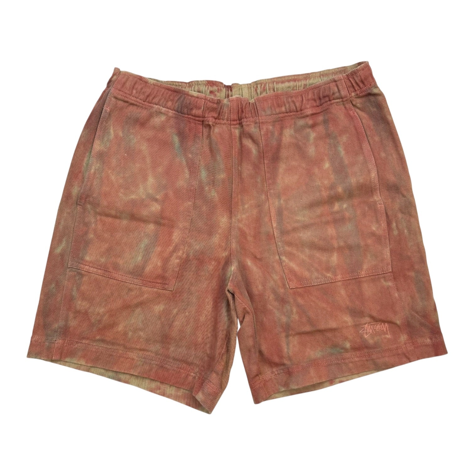 Stussy Dyed Easy Shorts Rust