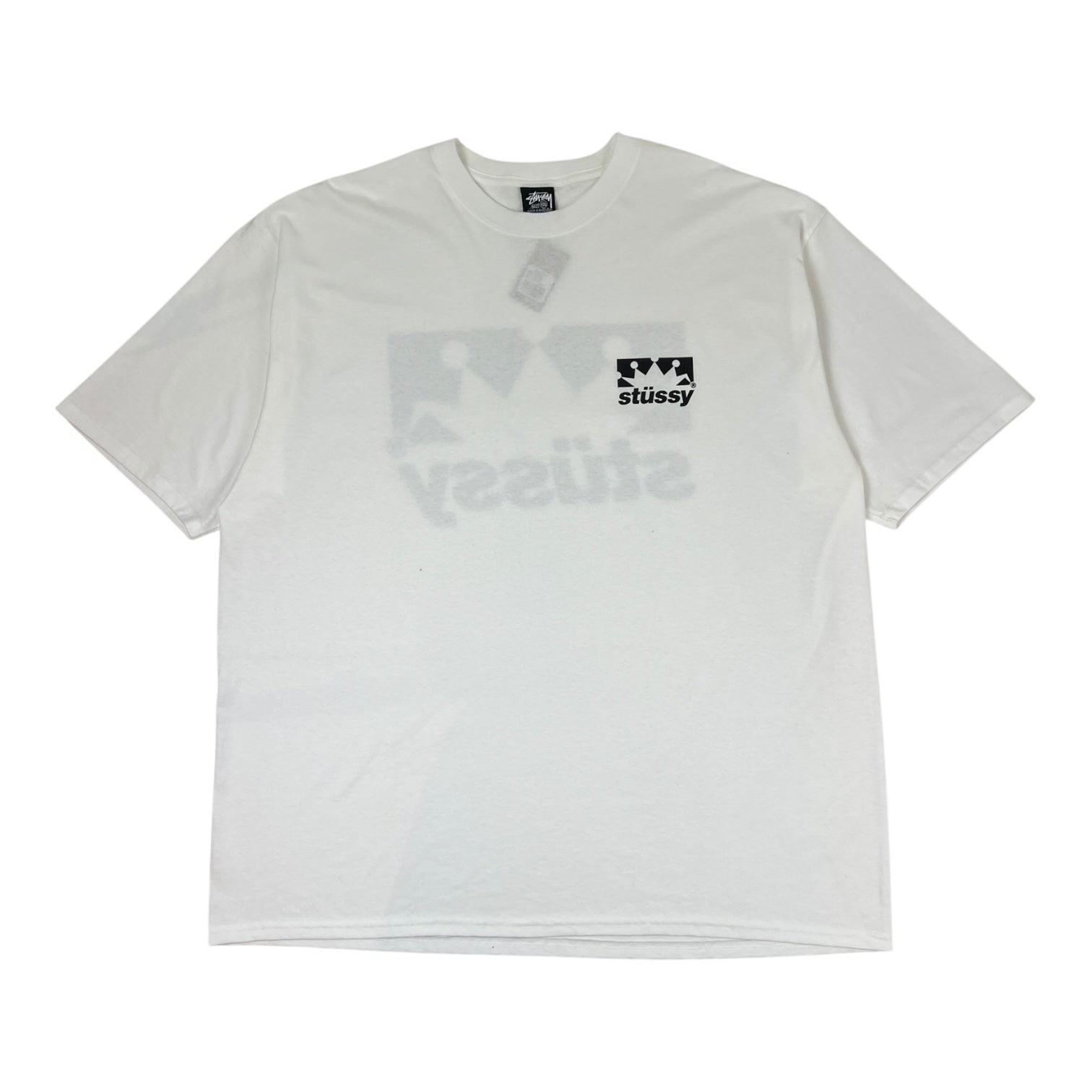 Stussy Box Crown T-Shirt White