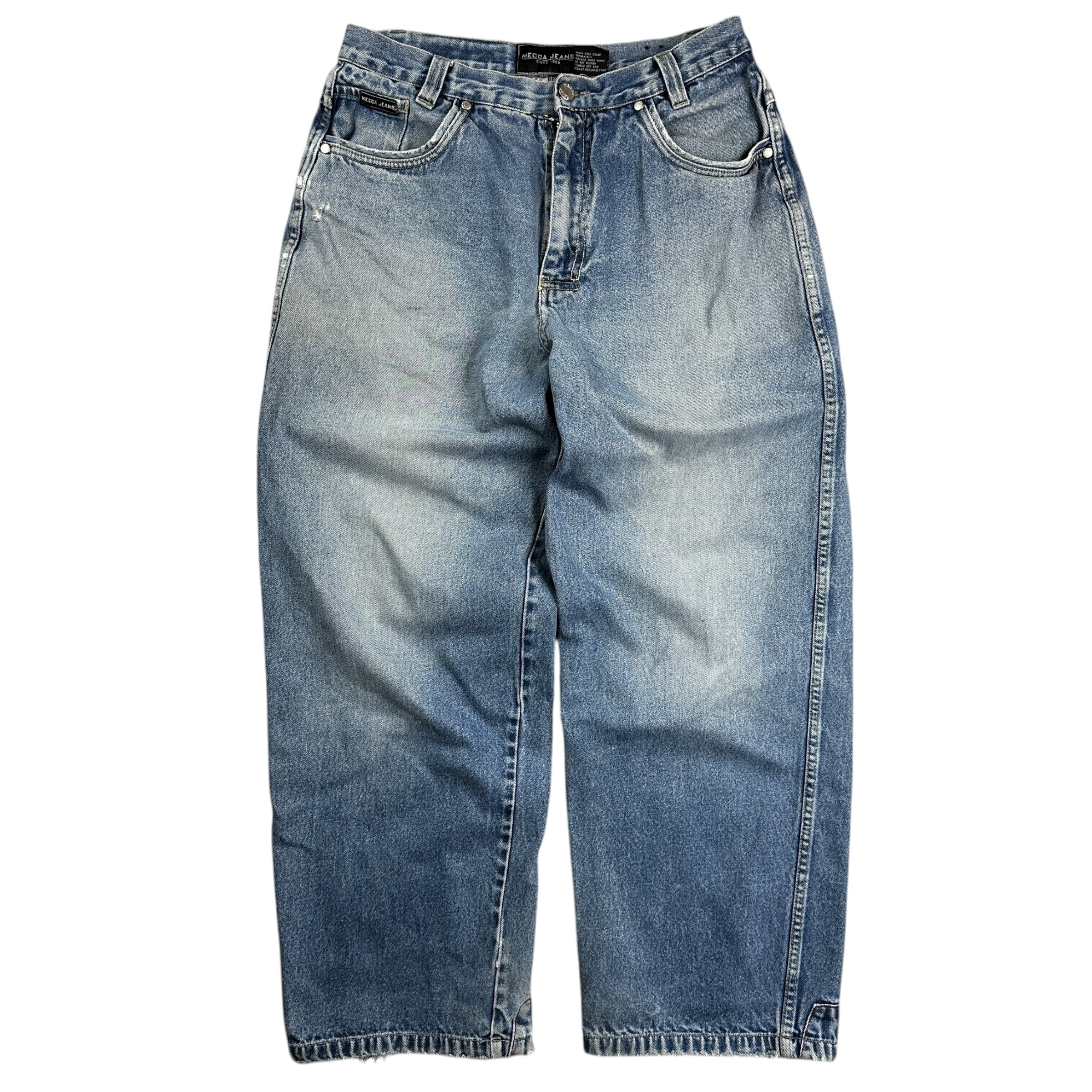 Vintage Mecca Jeans Big Pocket Light Wash Denim