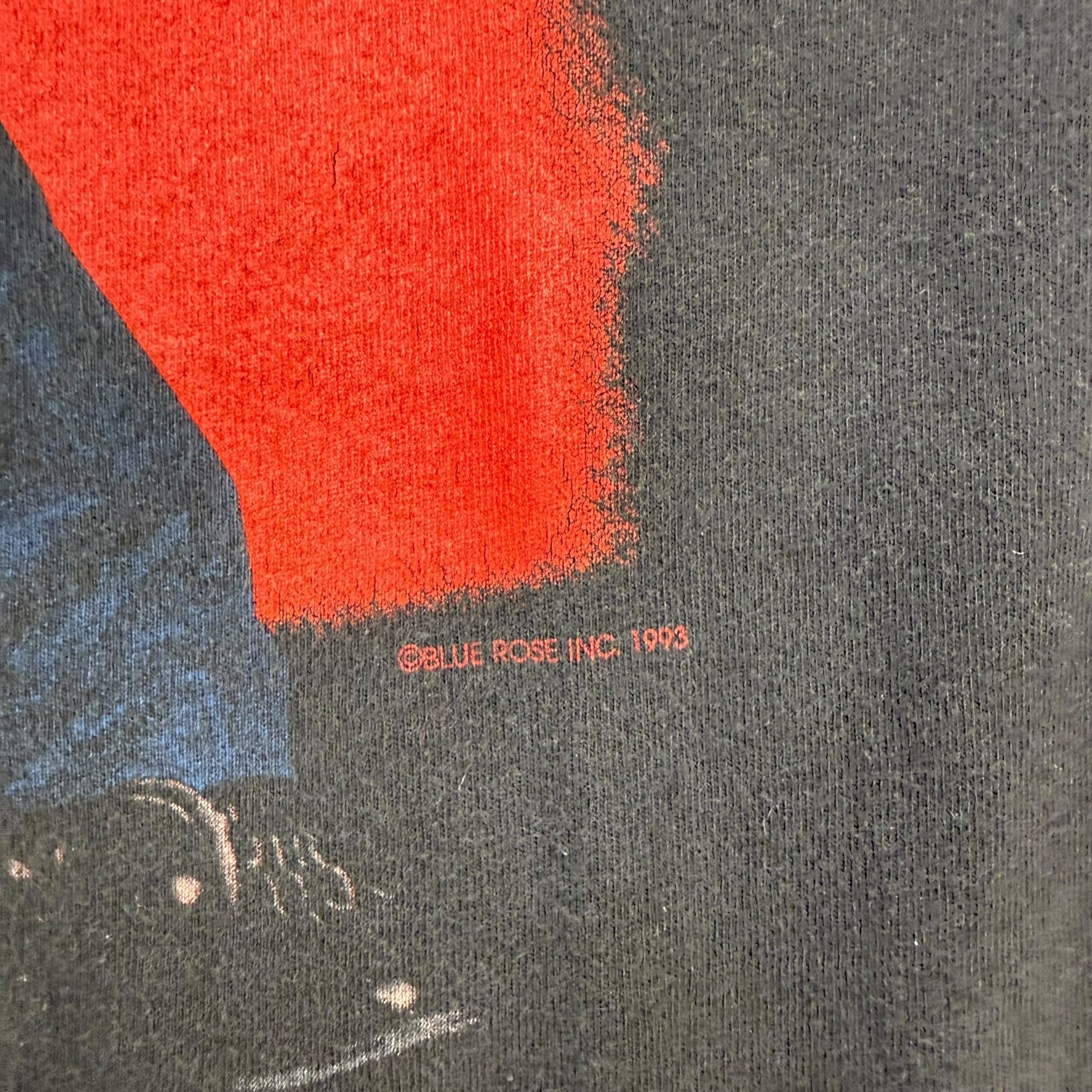 1993 Garth Brooks On Tour Tee Black