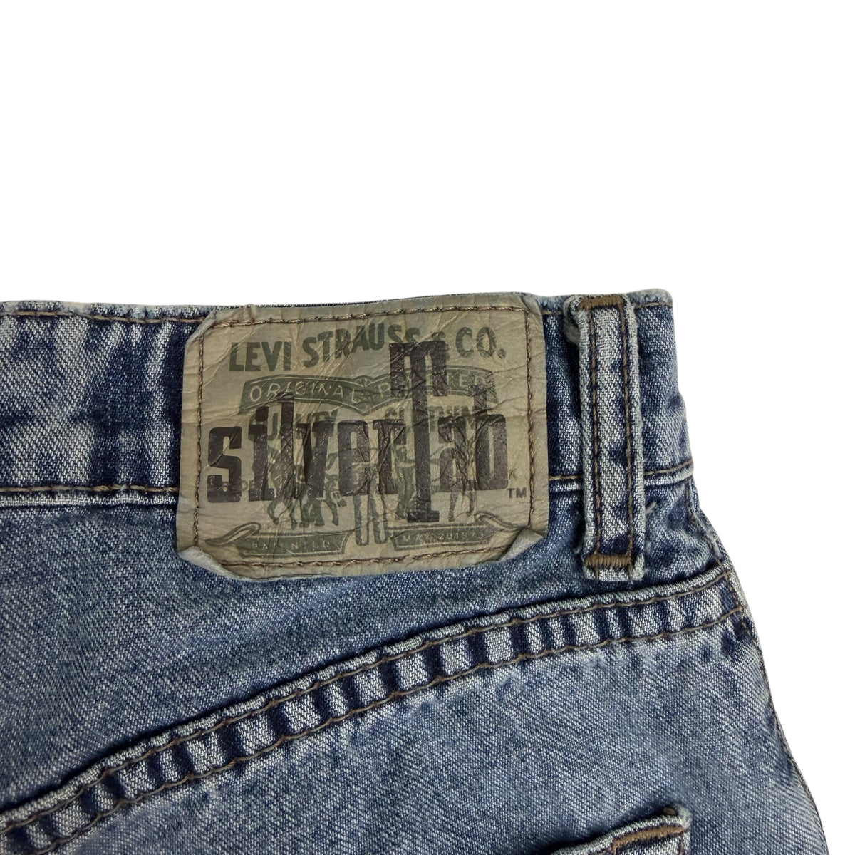 (W) Vintage Levi’s Silver Tab Jeans Blue