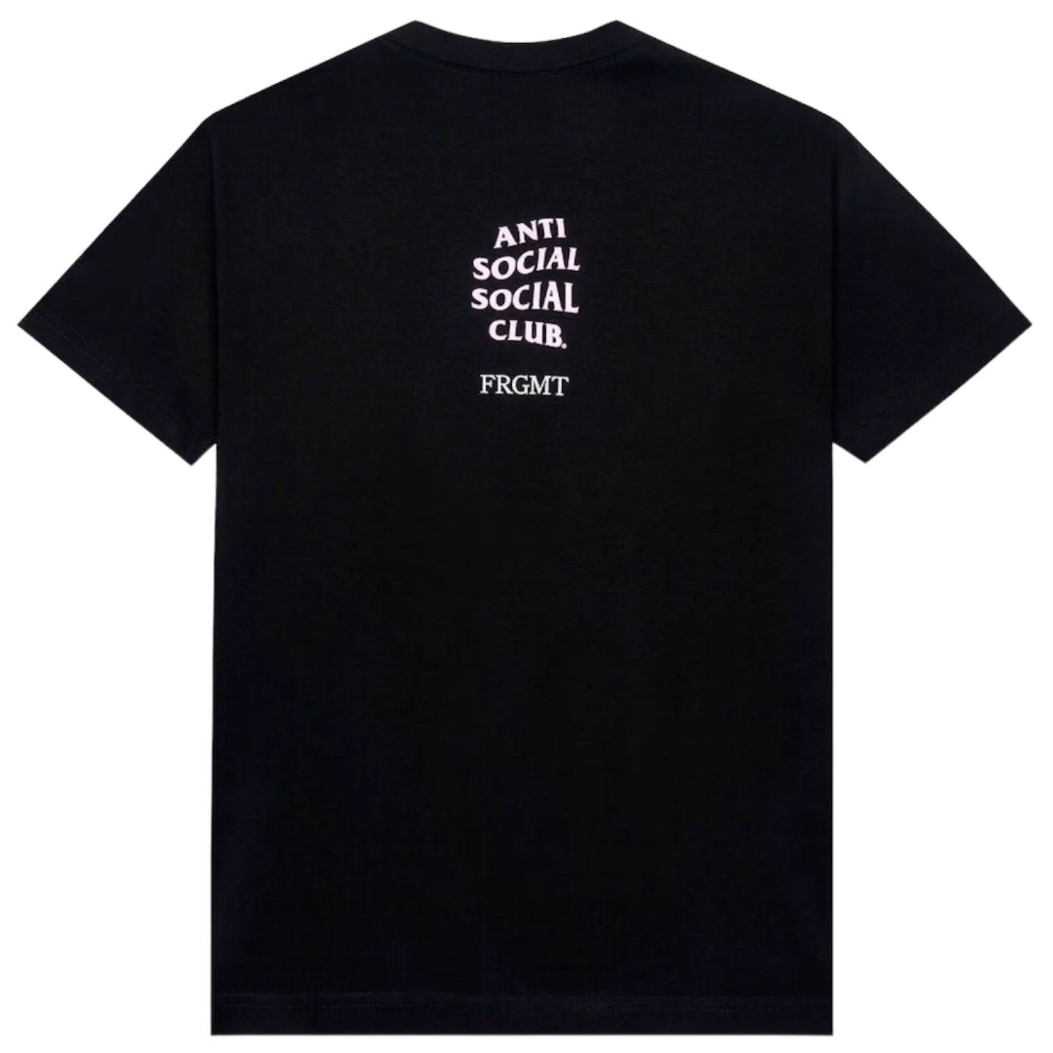 Anti Social Social Club Fragment Called Interference Tee Black