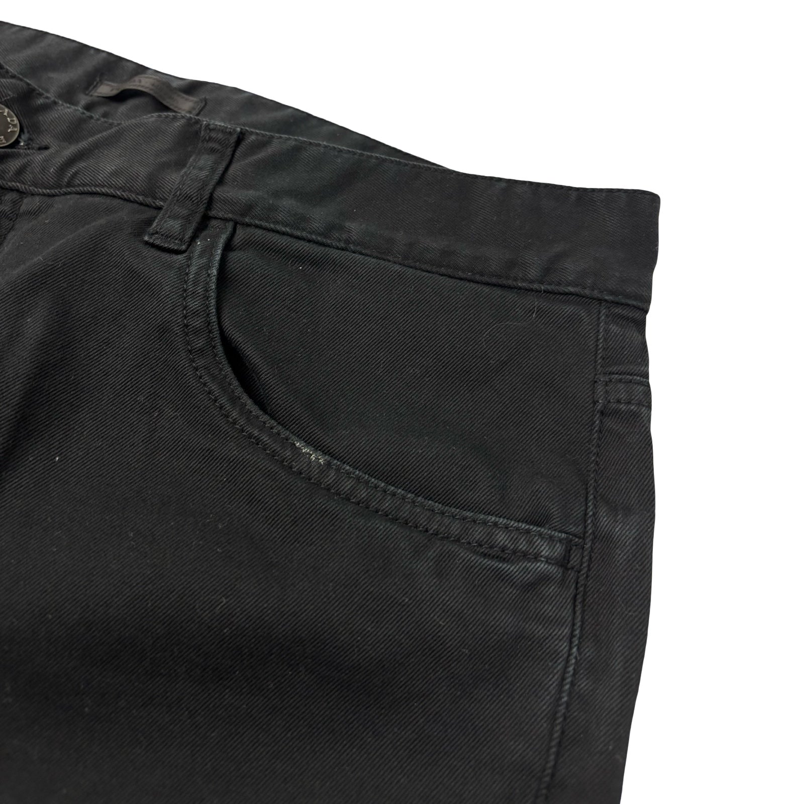 Prada Tapered Trouser Pant Dark Grey