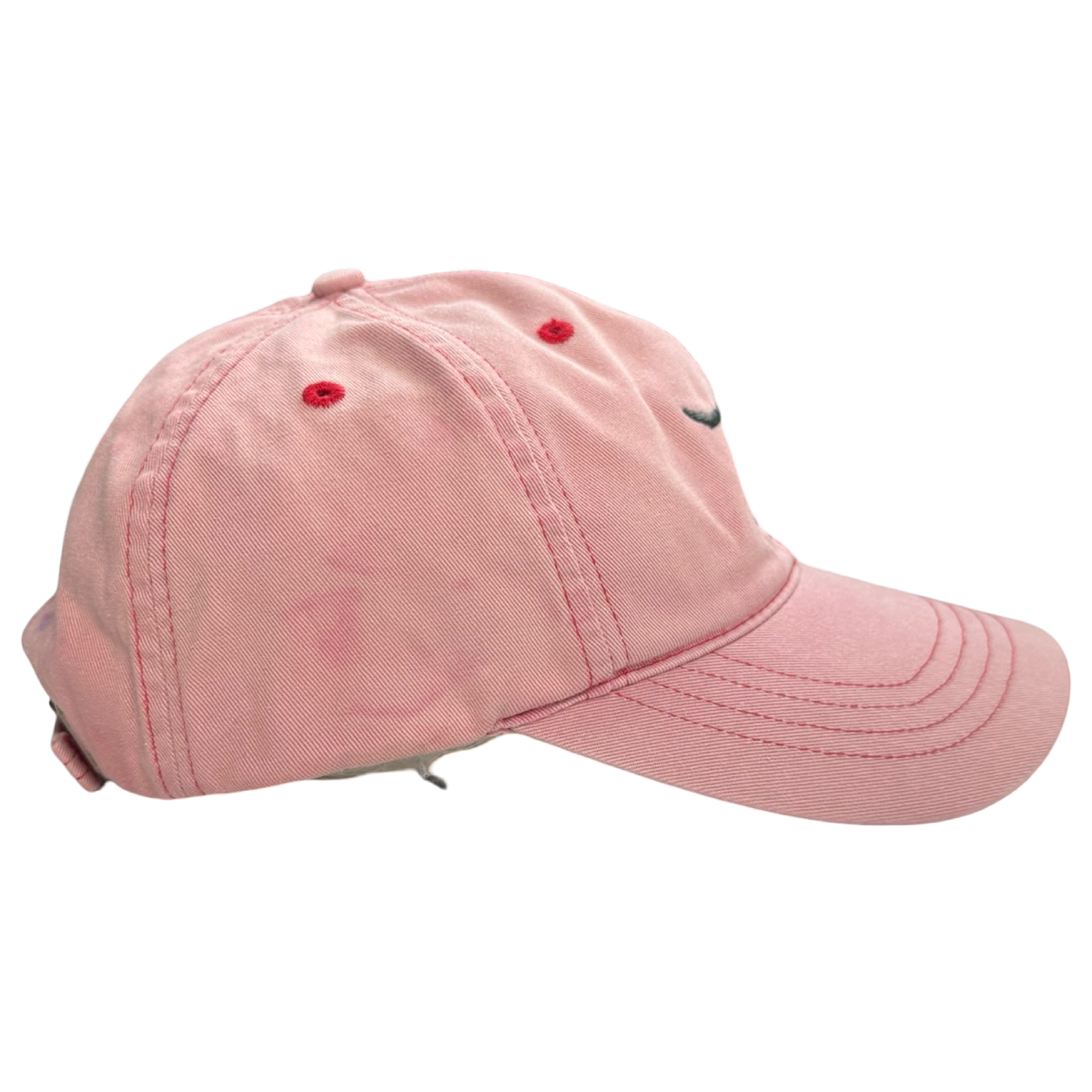 Vintage Polo Ralph Lauren Embroidered Black Lab Dog Hat Pink