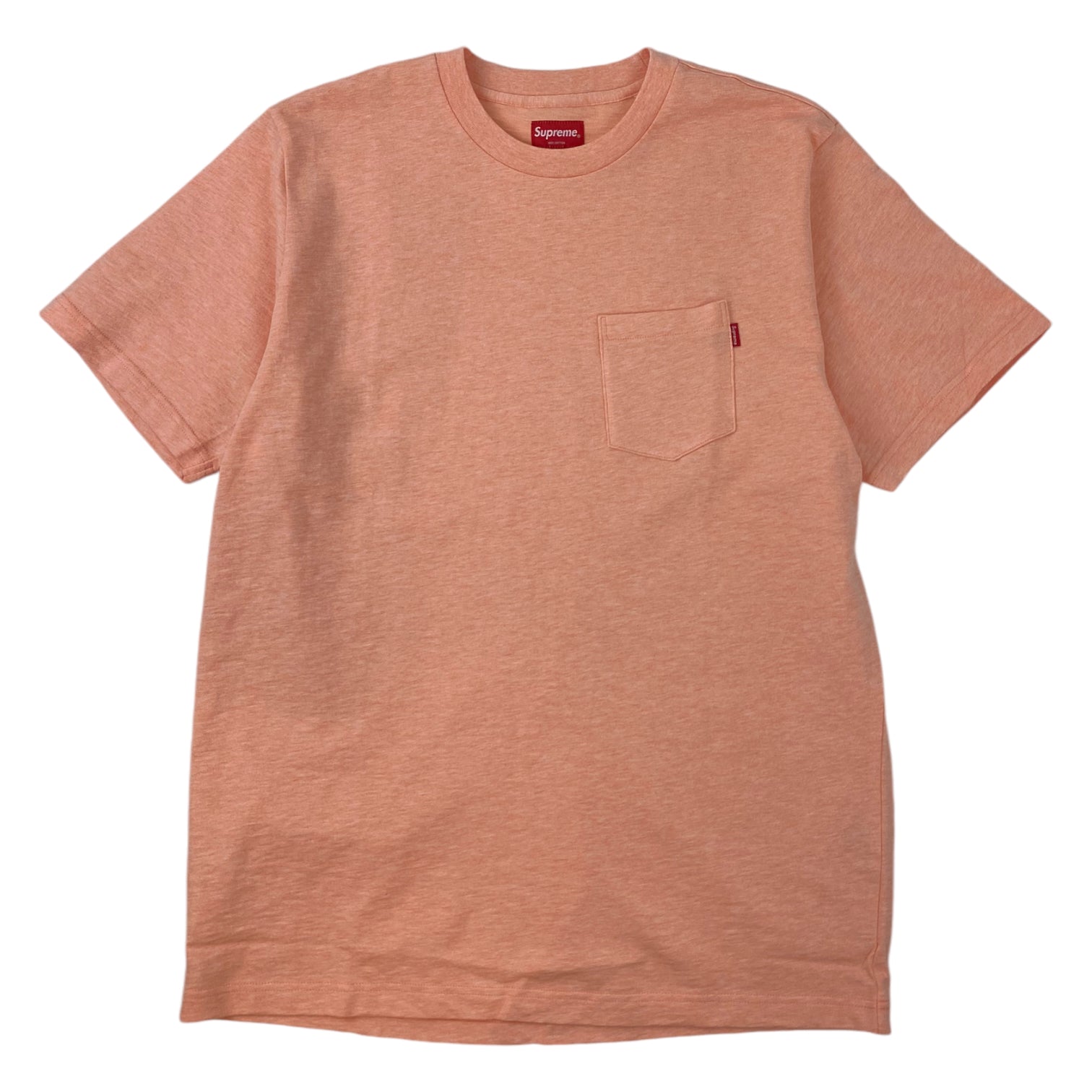 Supreme Pocket T-Shirt Peach