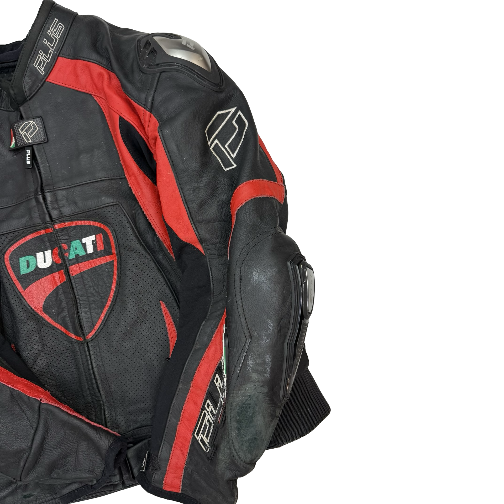 Vintage Ducati Racing Jacket Black/Red